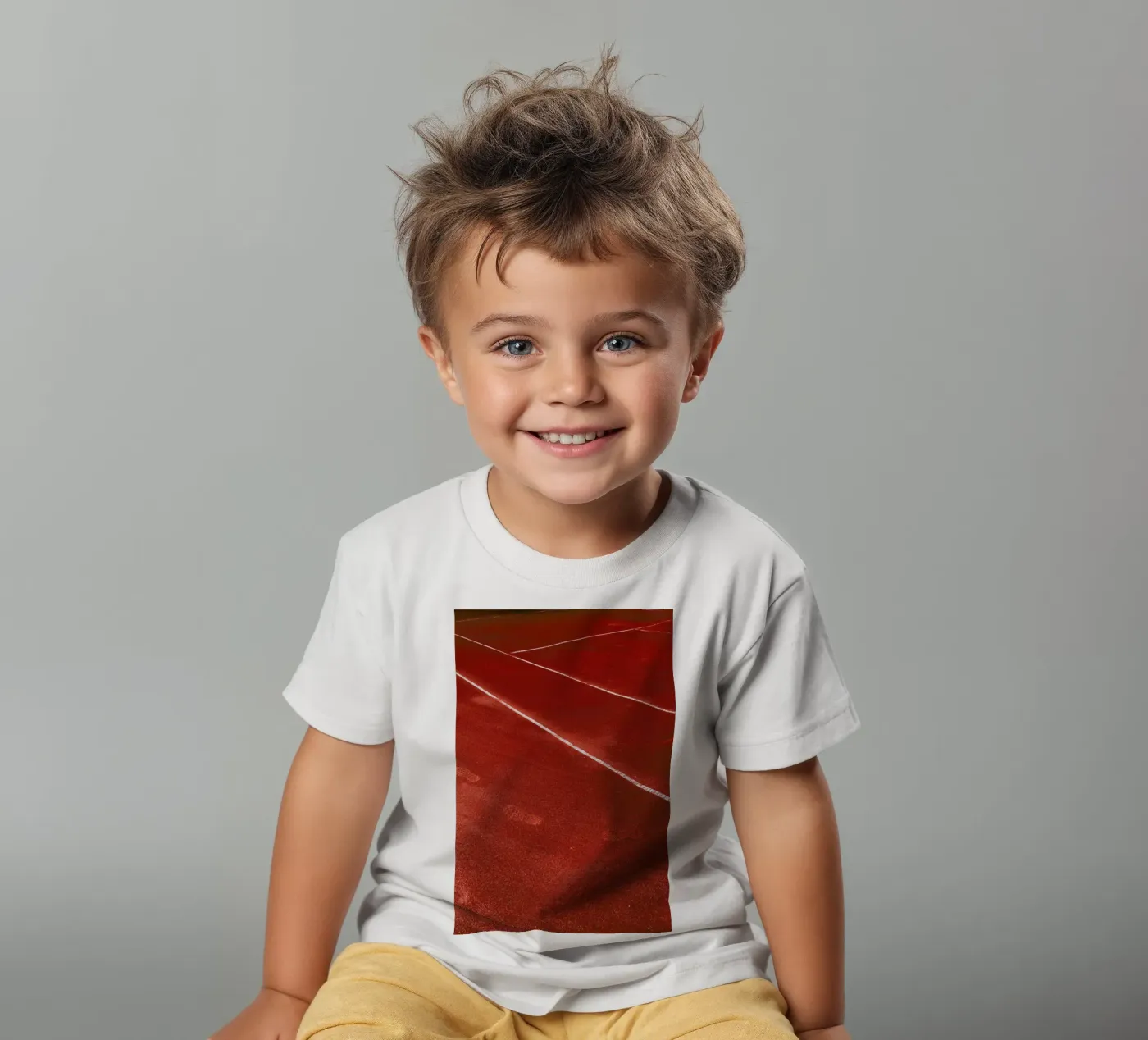 Footsteps t-shirt bambini da Sebastian Hilgetag