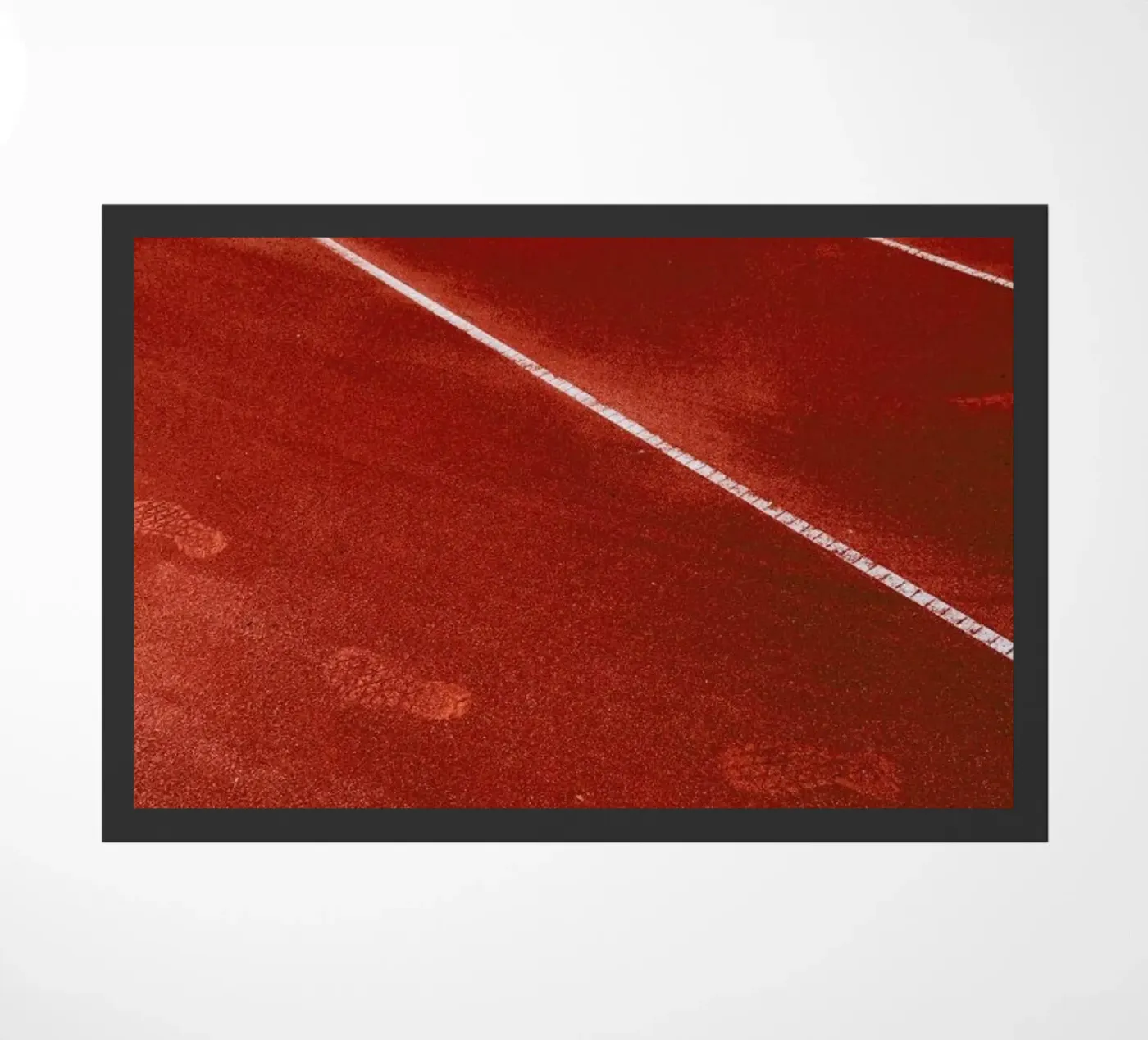 Footsteps doormat by Sebastian Hilgetag