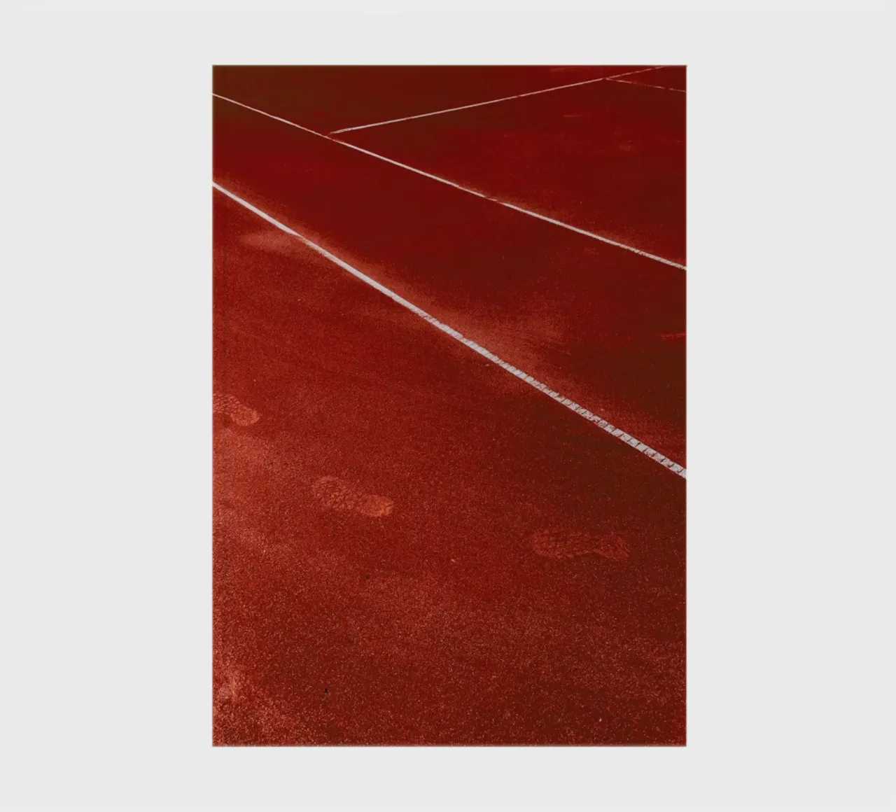 Footsteps notebook by Sebastian Hilgetag