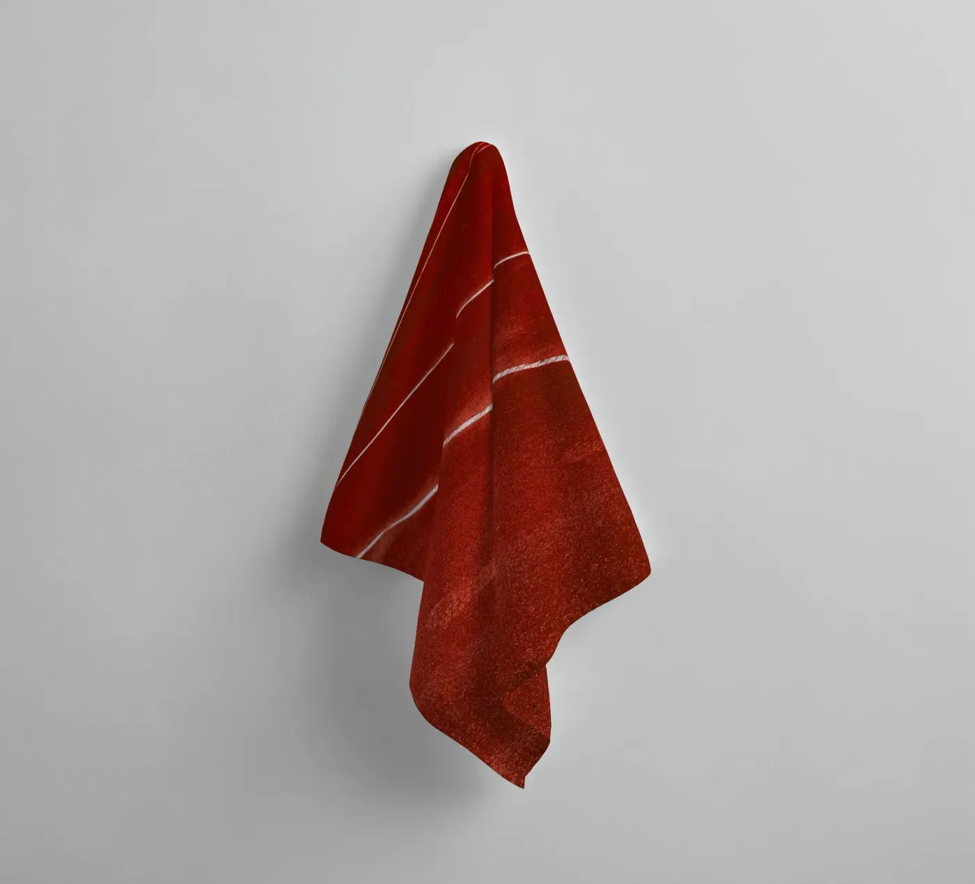Footsteps towel by Sebastian Hilgetag