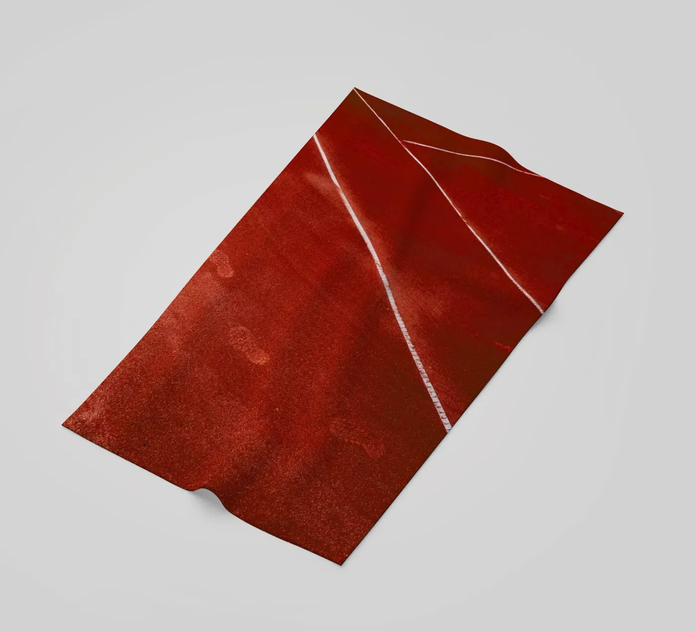 Footsteps strandhanddoek van Sebastian Hilgetag
