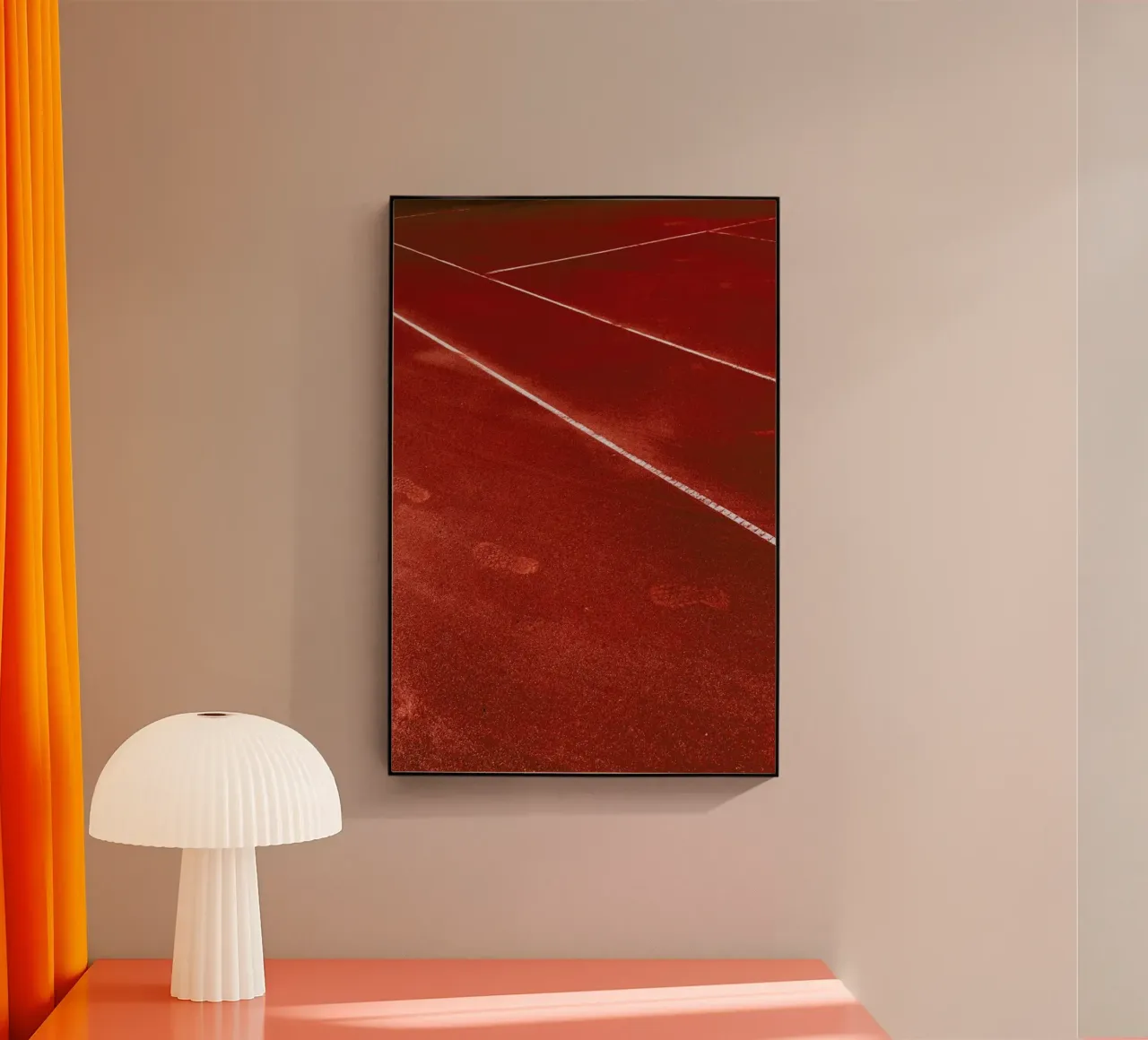 Footsteps plexiglass da Sebastian Hilgetag