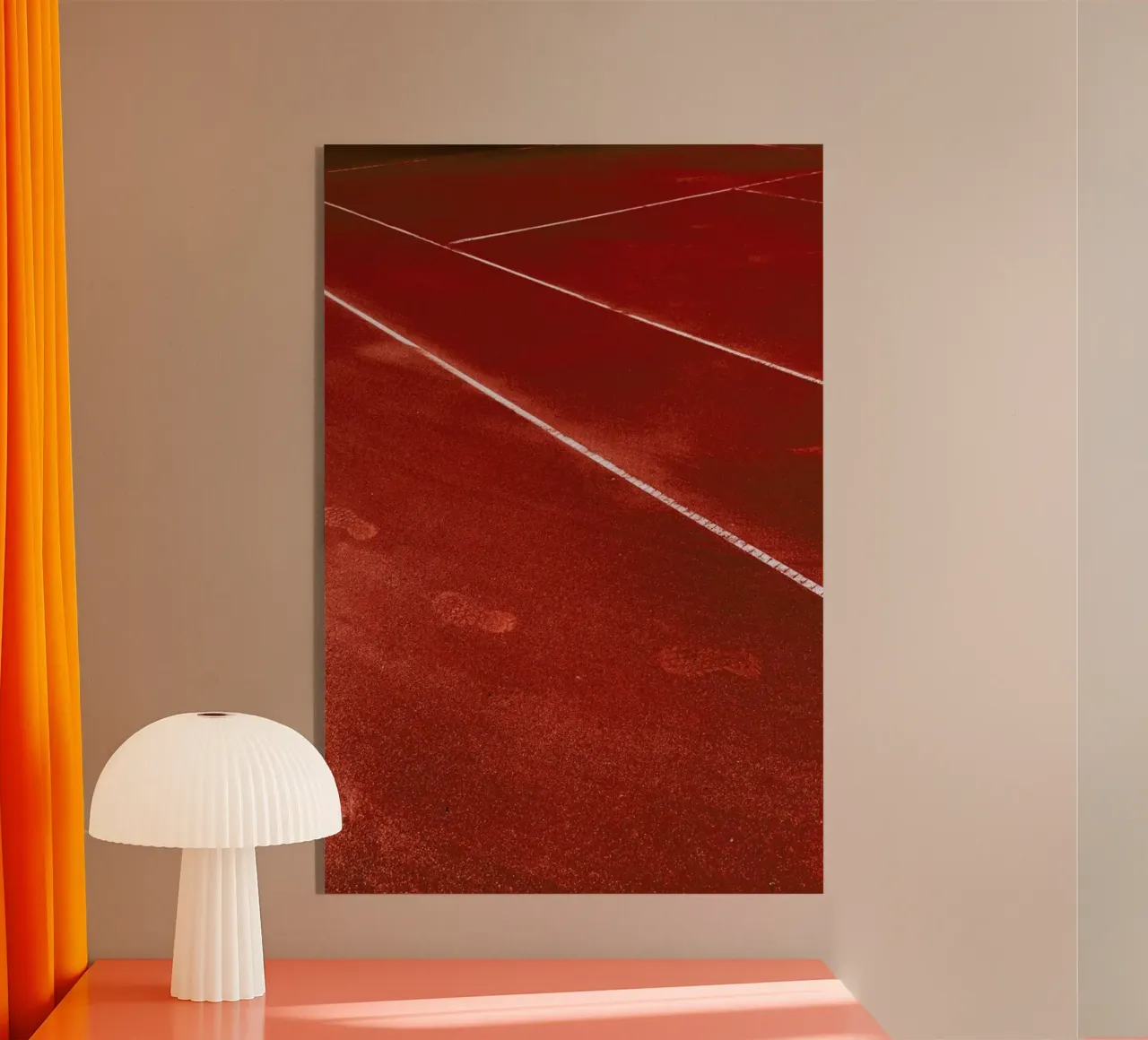 Footsteps plexiglass da Sebastian Hilgetag