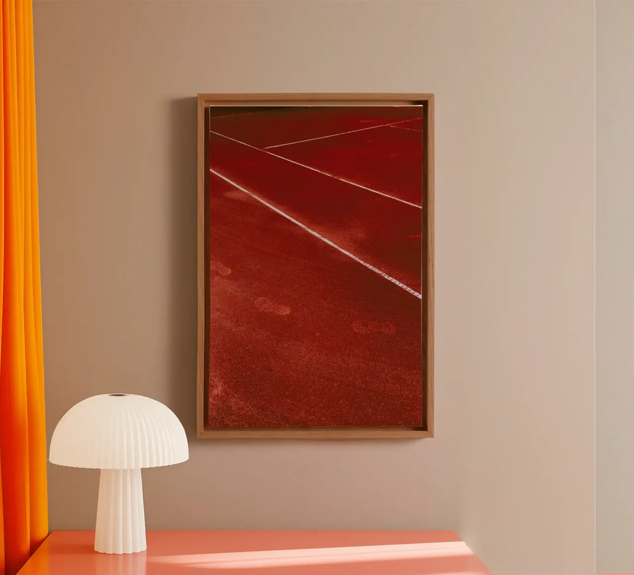 Footsteps tela da Sebastian Hilgetag