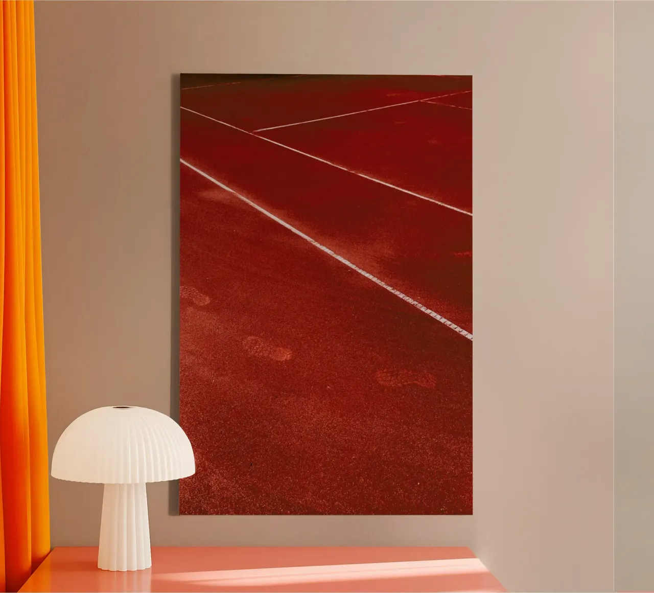 Footsteps tela da Sebastian Hilgetag