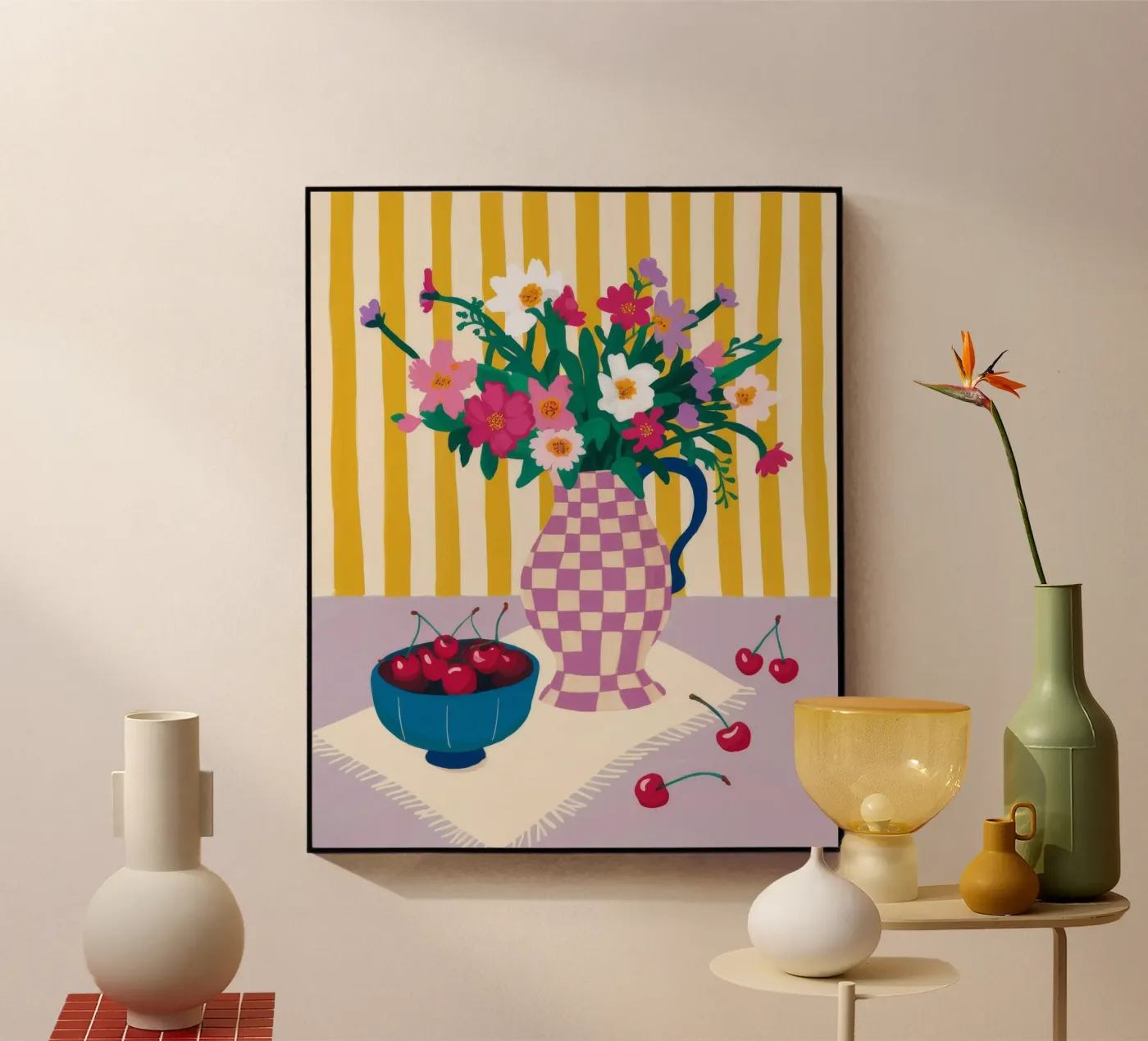 Ciliegia a strisce plexiglass da Dawn Light