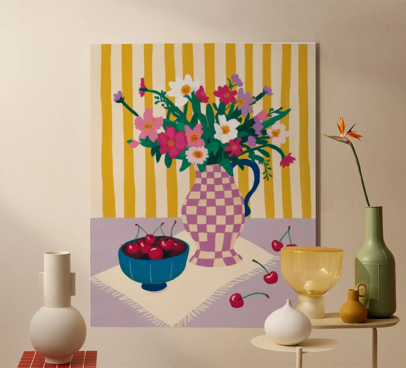 Ciliegia a strisce plexiglass da Dawn Light