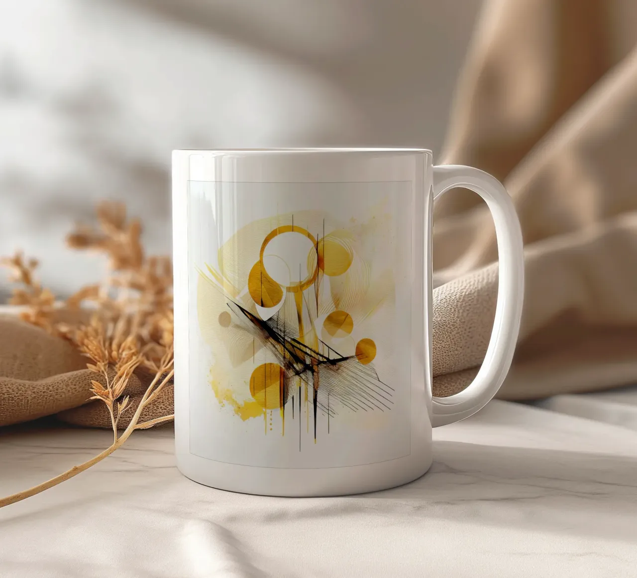 Arte da parete di Imagine tazza in ceramica da Imagine