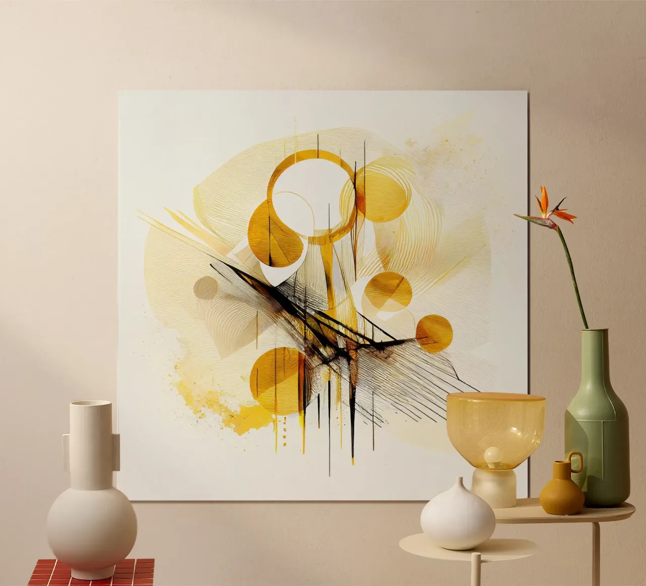 Arte da parete di Imagine poster con telaio in legno da Imagine