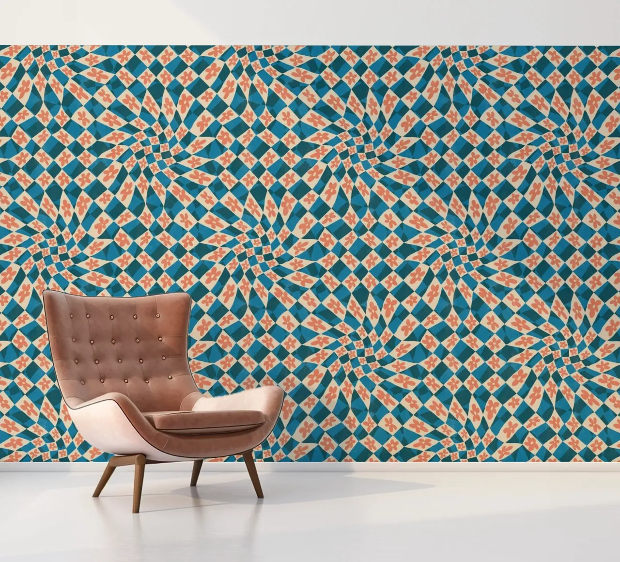 Cyano Pattern No 20 papel para pared de treechild