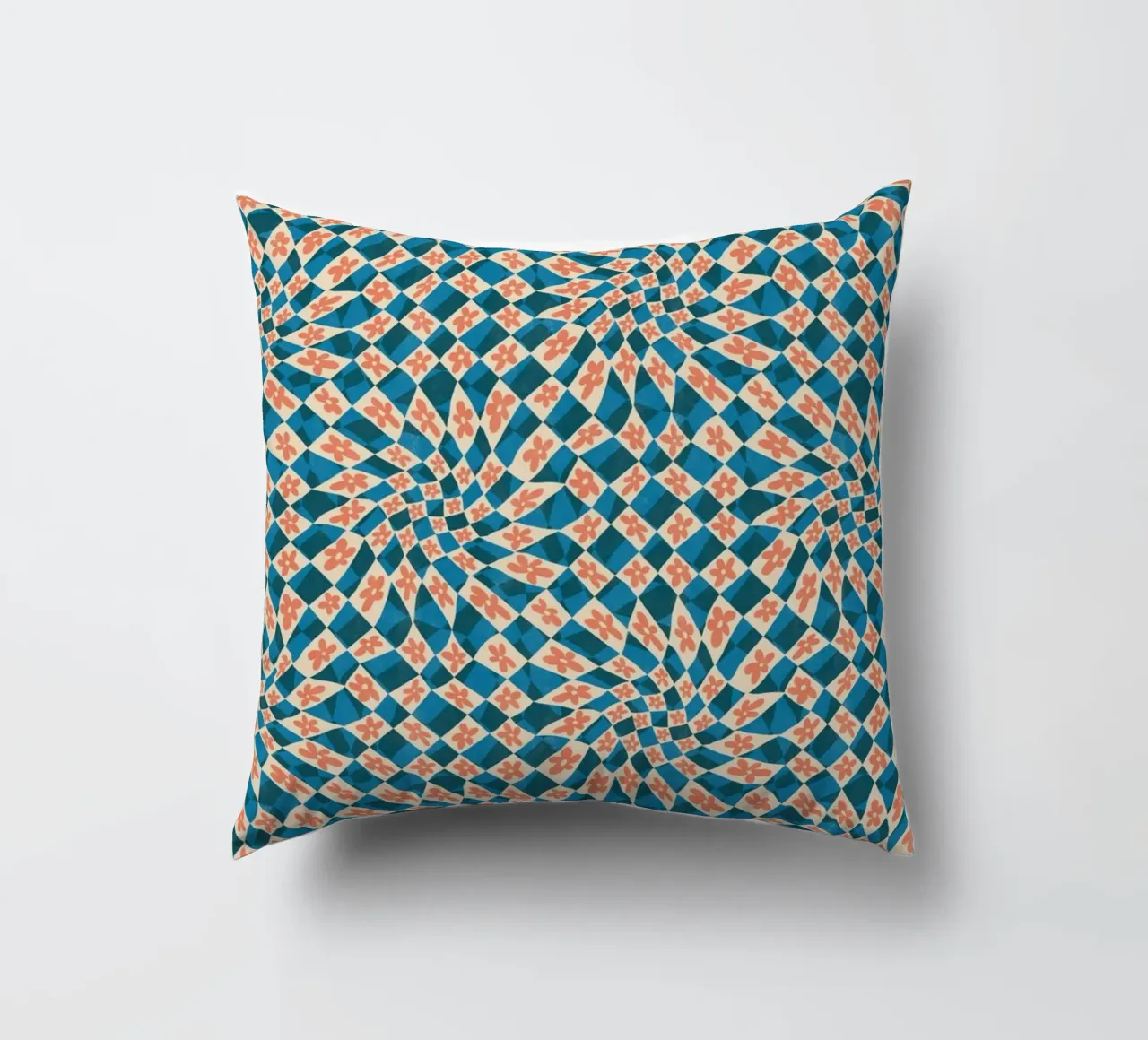 Cyano Pattern No 20 cuscino da treechild