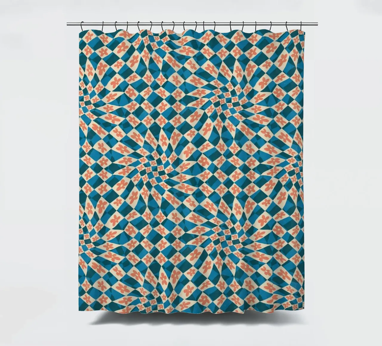 Cyano Pattern No 20 tenda da doccia da treechild