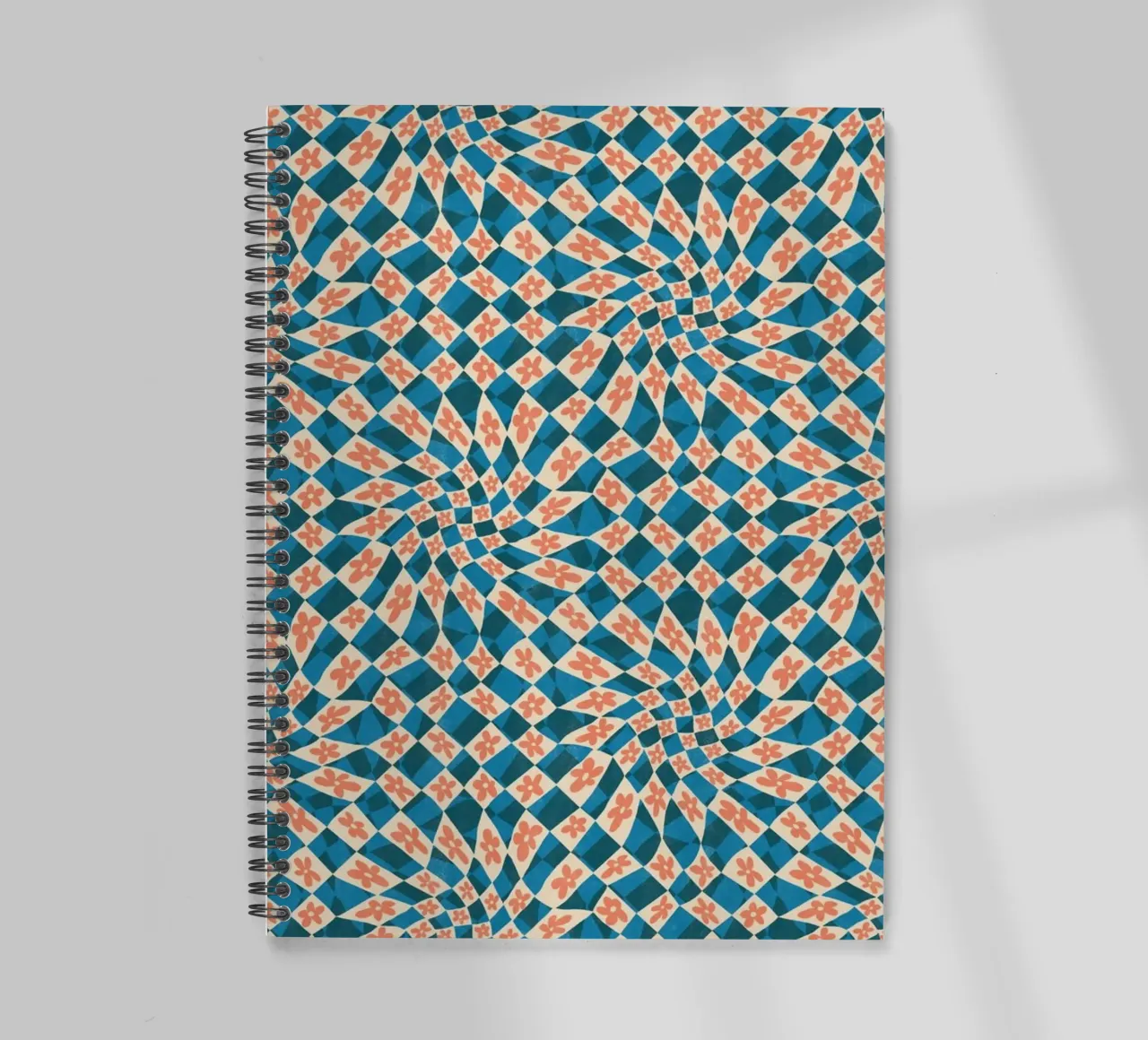 Cyano Pattern No 20 diario ad anelli da treechild