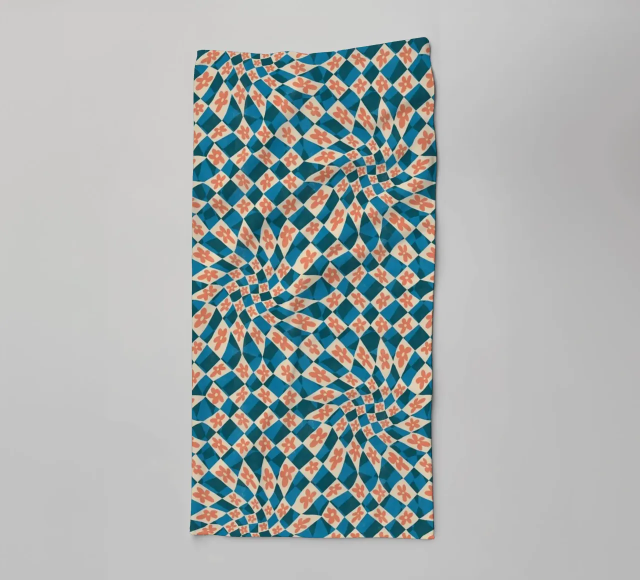 Cyano Pattern No 20 asciugamano da bagno da treechild