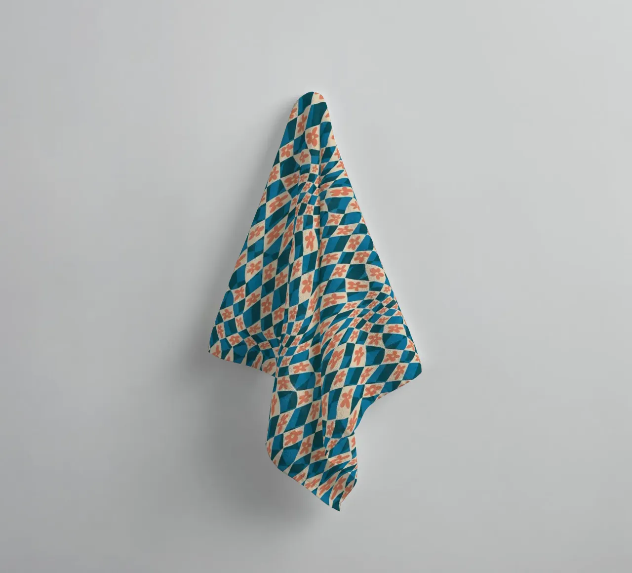 Cyano Pattern No 20 asciugamano da bagno da treechild