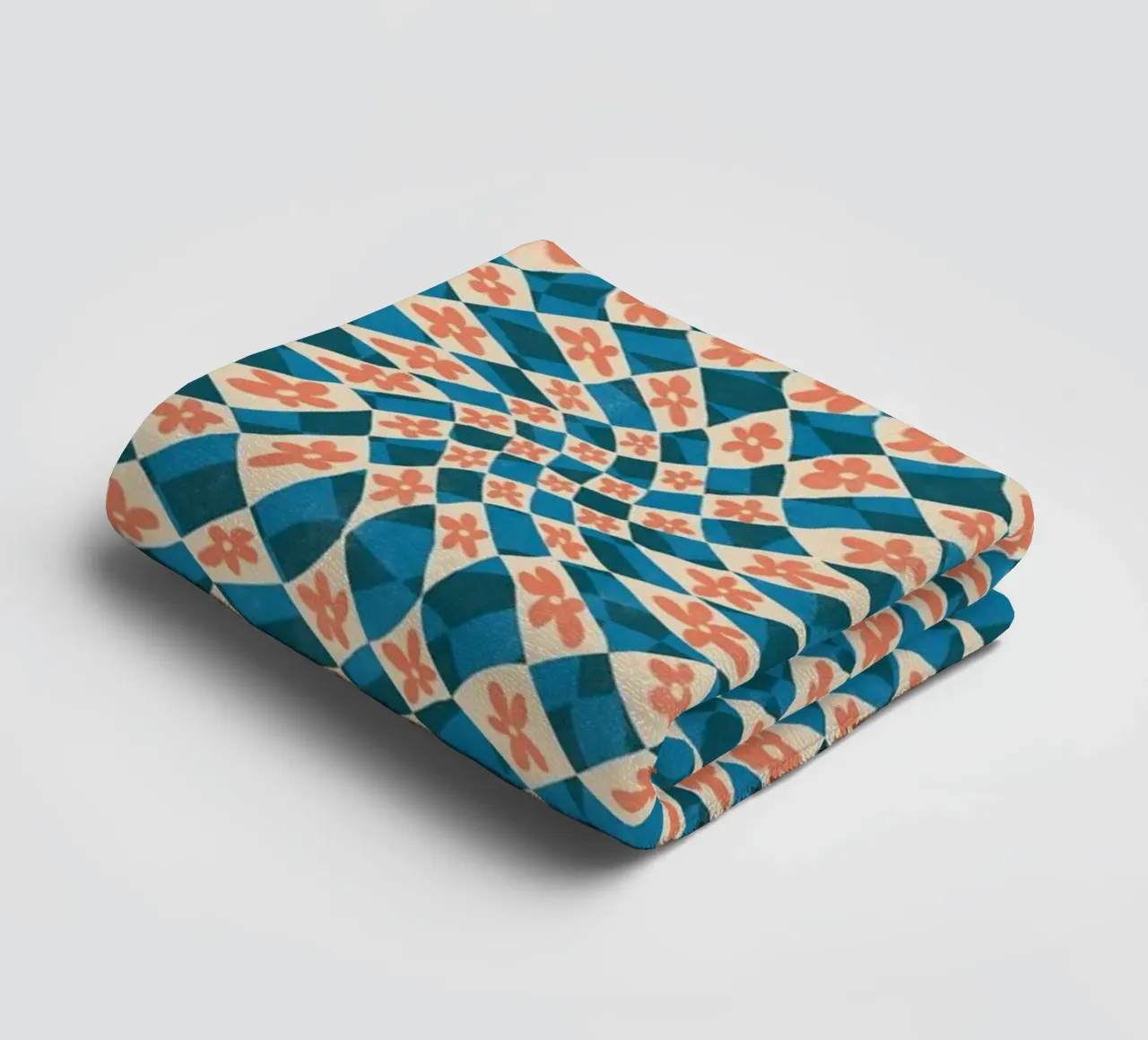 Cyano Pattern No 20 asciugamano da bagno da treechild