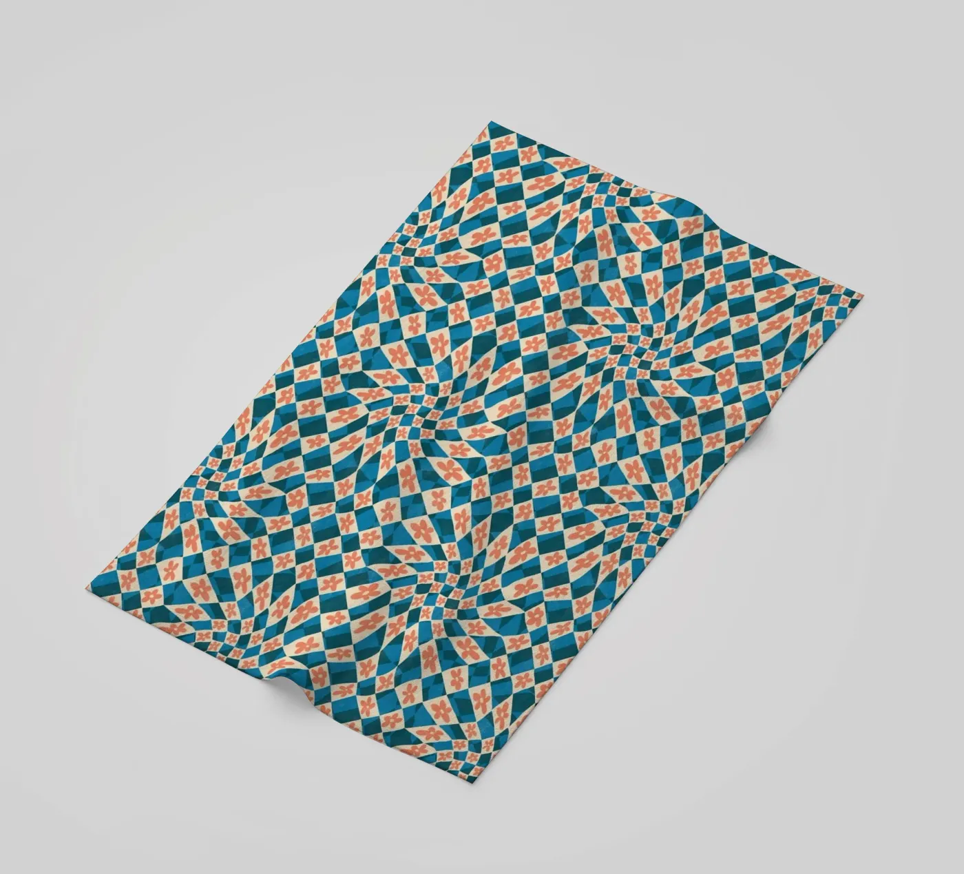 Cyano Pattern No 20 telo mare da treechild