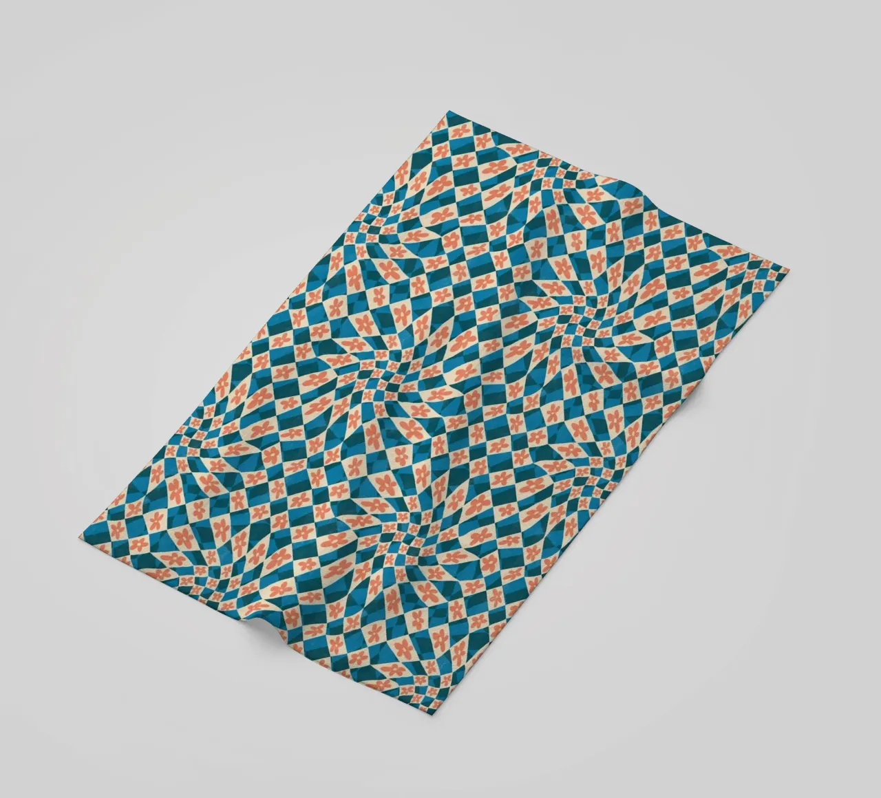 Cyano Pattern No 20 telo mare da treechild