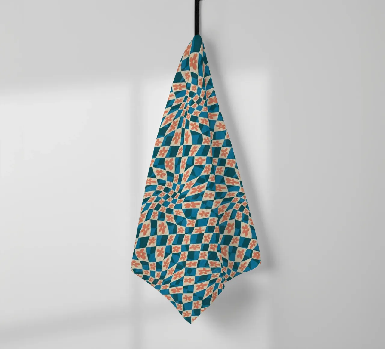 Cyano Pattern No 20 canovaccio da cucina da treechild