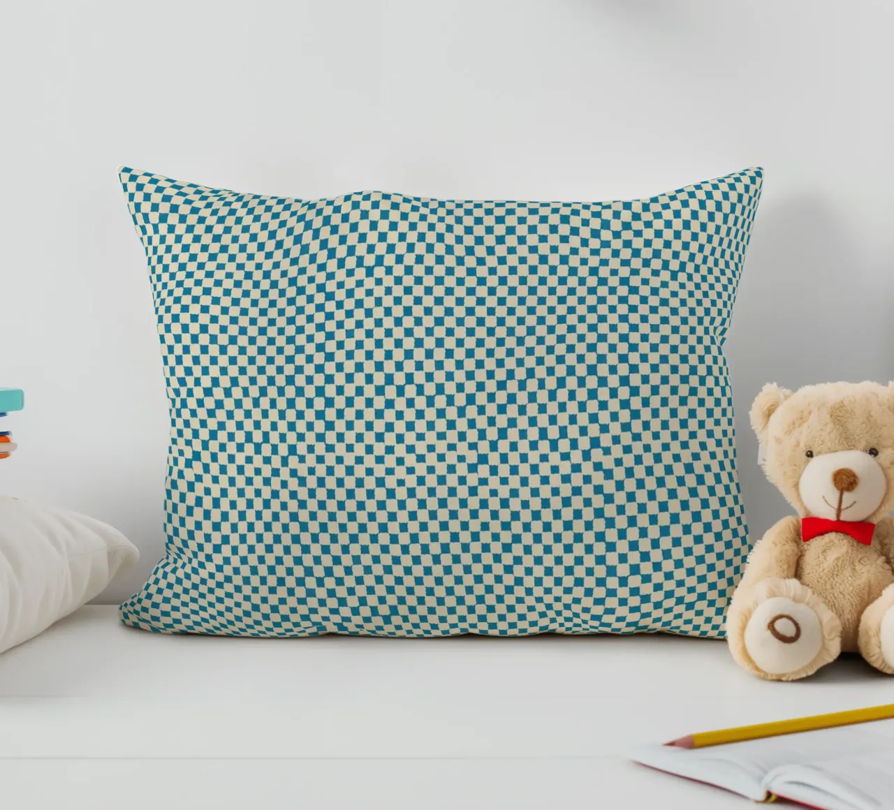 Cyano Pattern No 21 Kissen von treechild