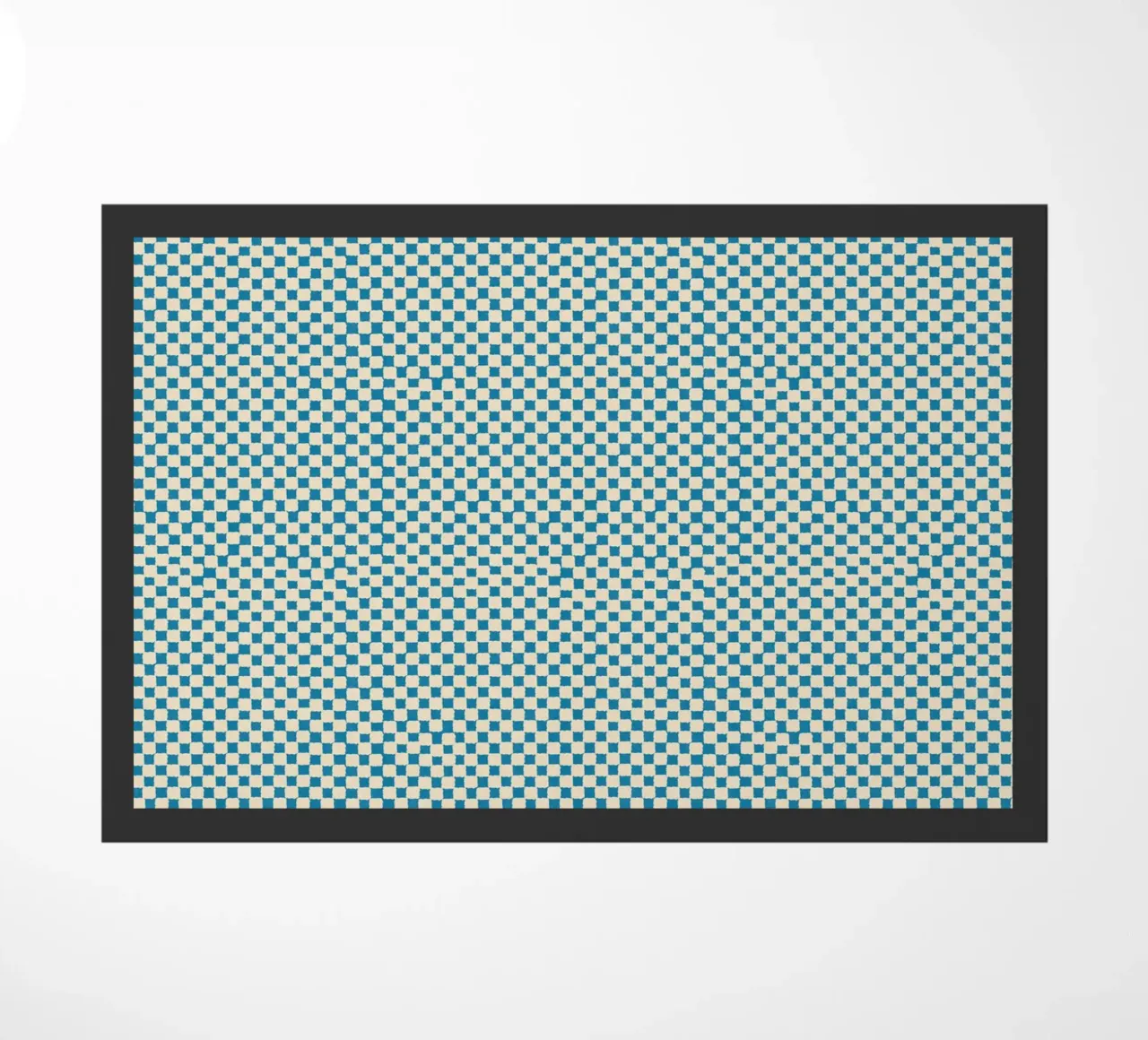 Cyano Pattern No 21 Fußmatte von treechild