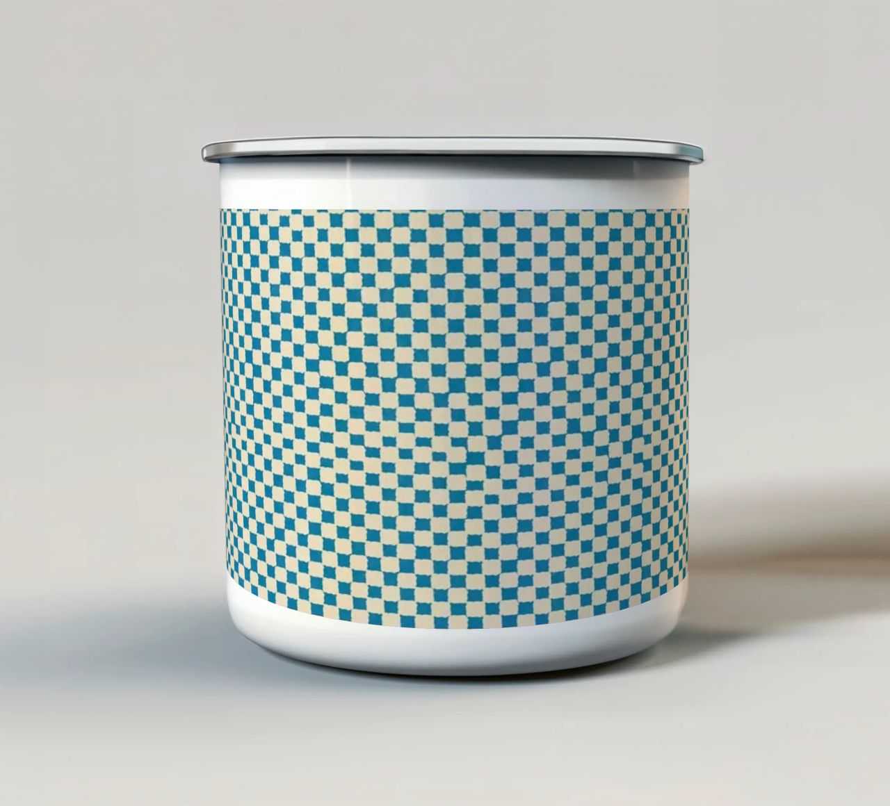 Cyano Pattern No 21 tazza in smalto da treechild