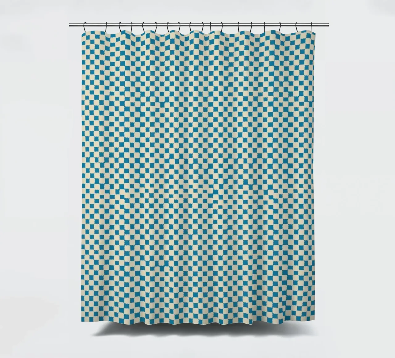 Cyano Pattern No 21 Duschvorhang von treechild