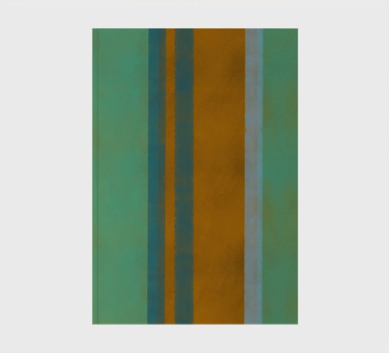 Minimal vertical color 03 notebook by Little Dean