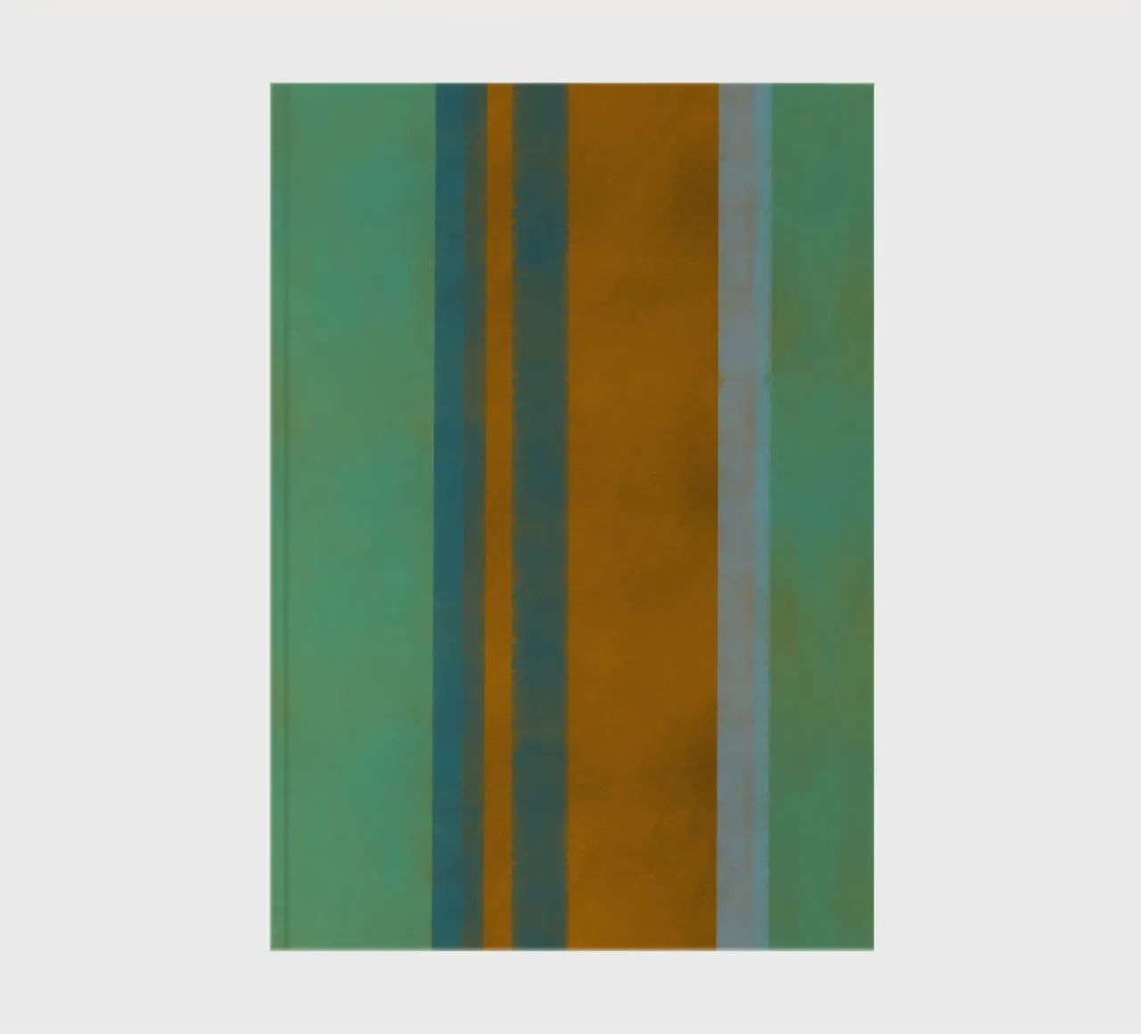 Minimale verticale kleur 03 notitieboek van Little Dean