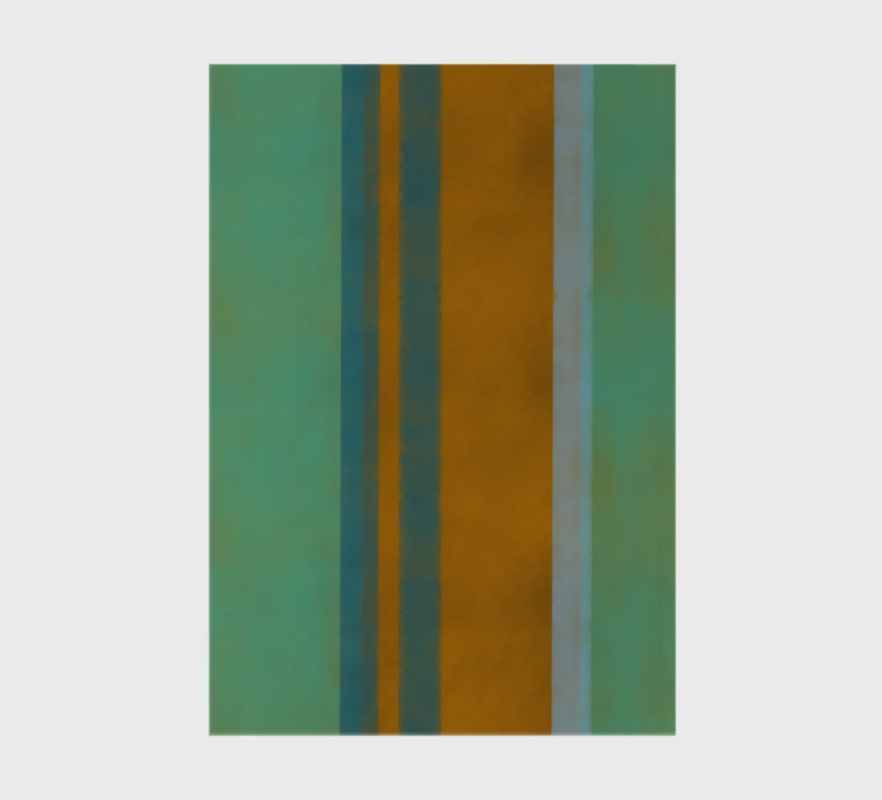 Minimale verticale kleur 03 notitieboek van Little Dean