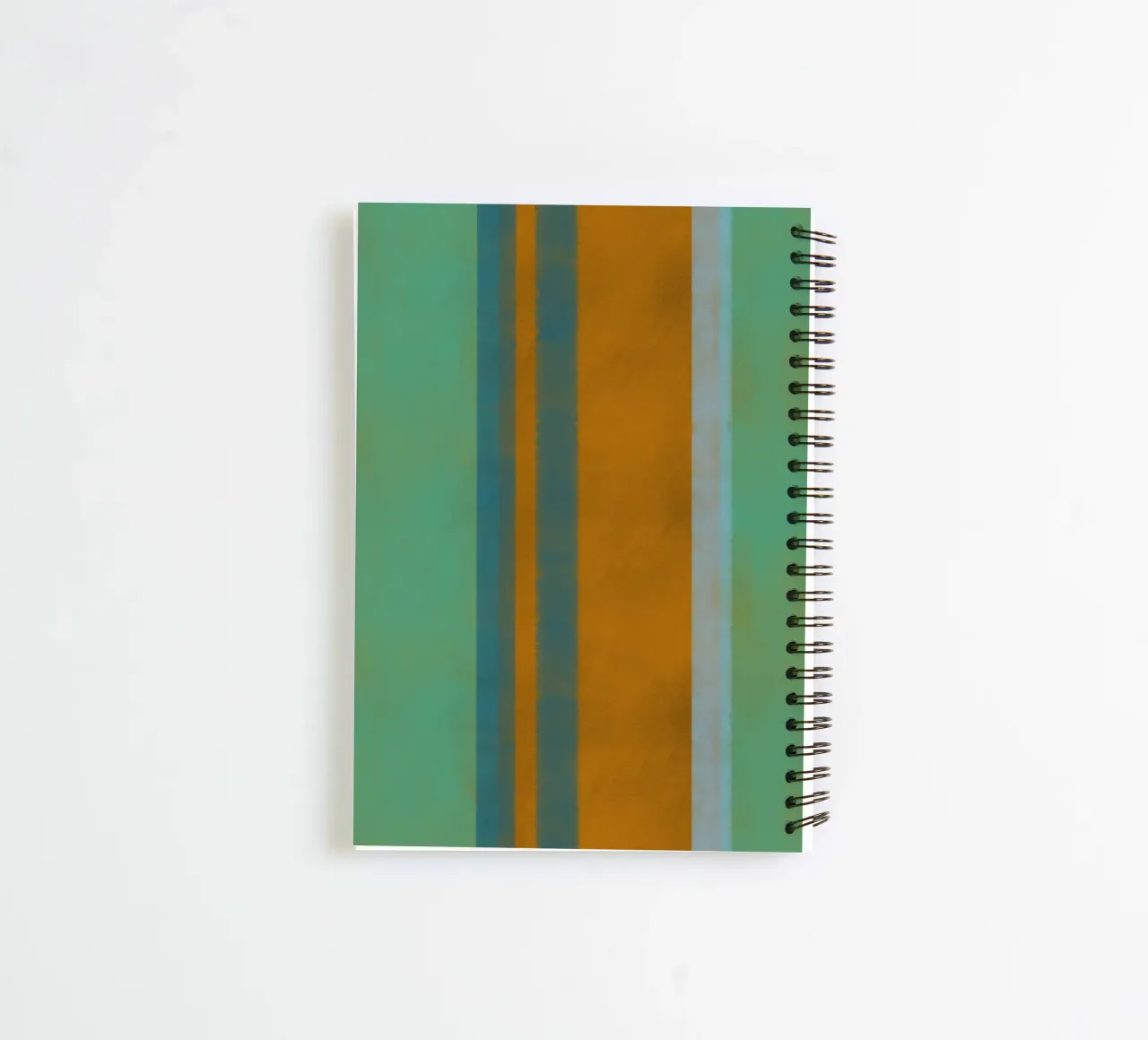 Minimal vertical color 03 spiral notebook by Little Dean