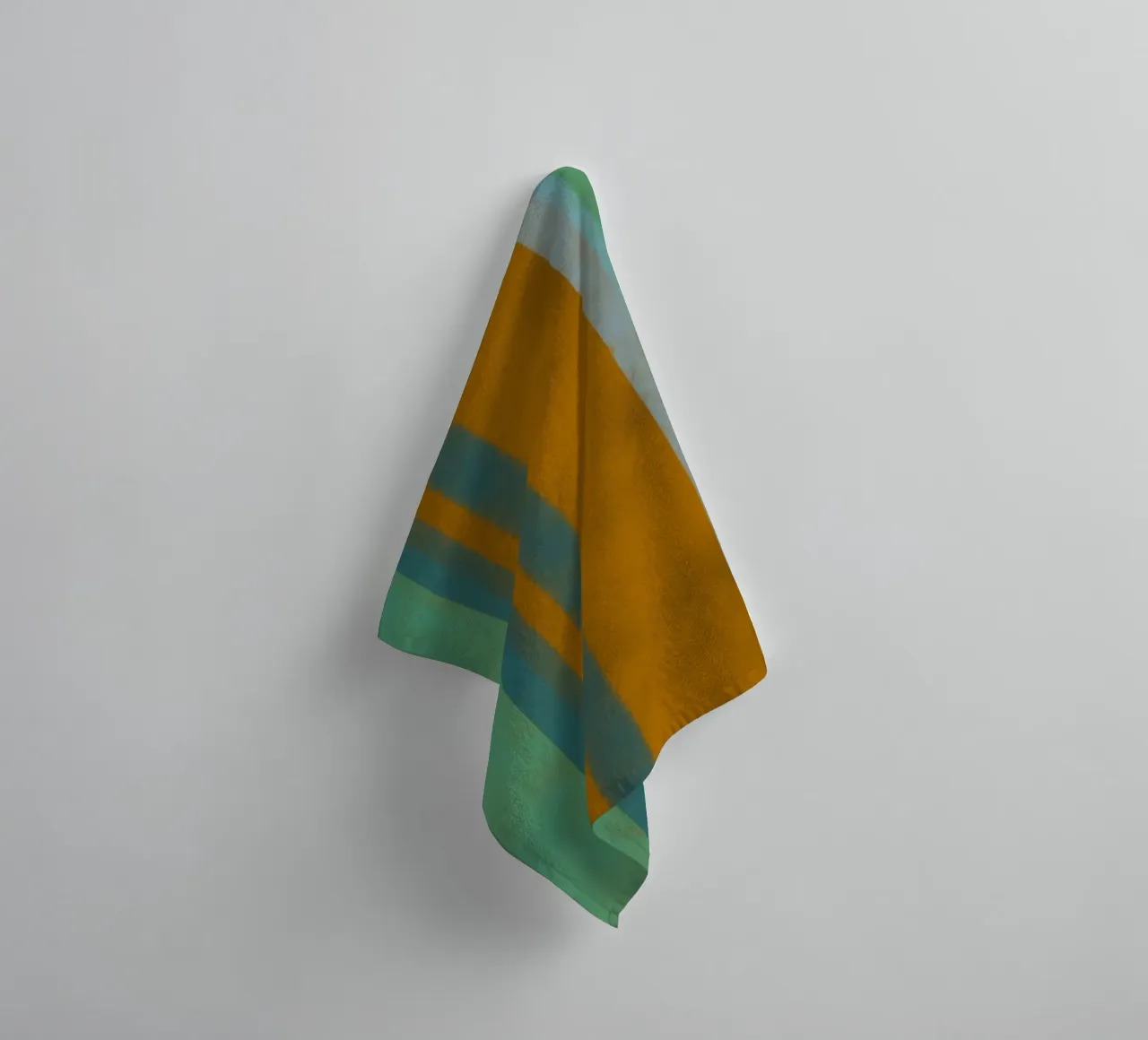 Minimal vertical color 03 towel by Little Dean