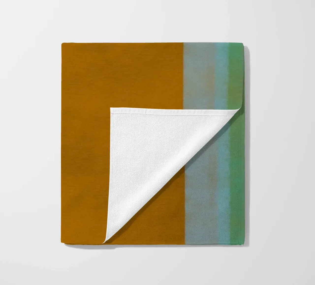 Minimal vertical color 03 beach towel by Little Dean