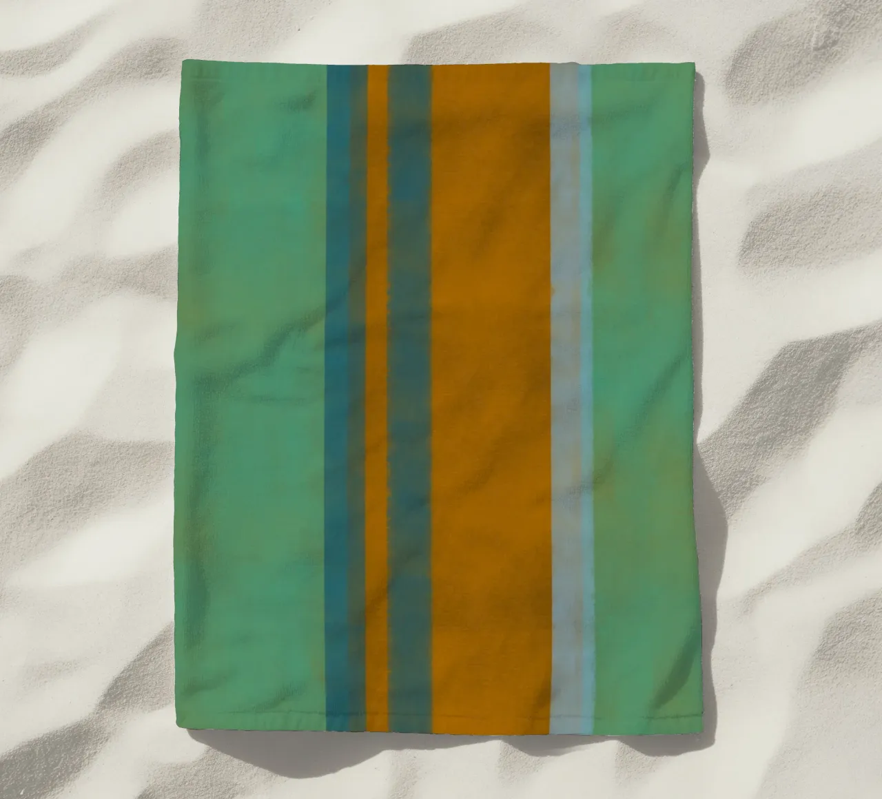 Minimal vertical color 03 beach towel by Little Dean