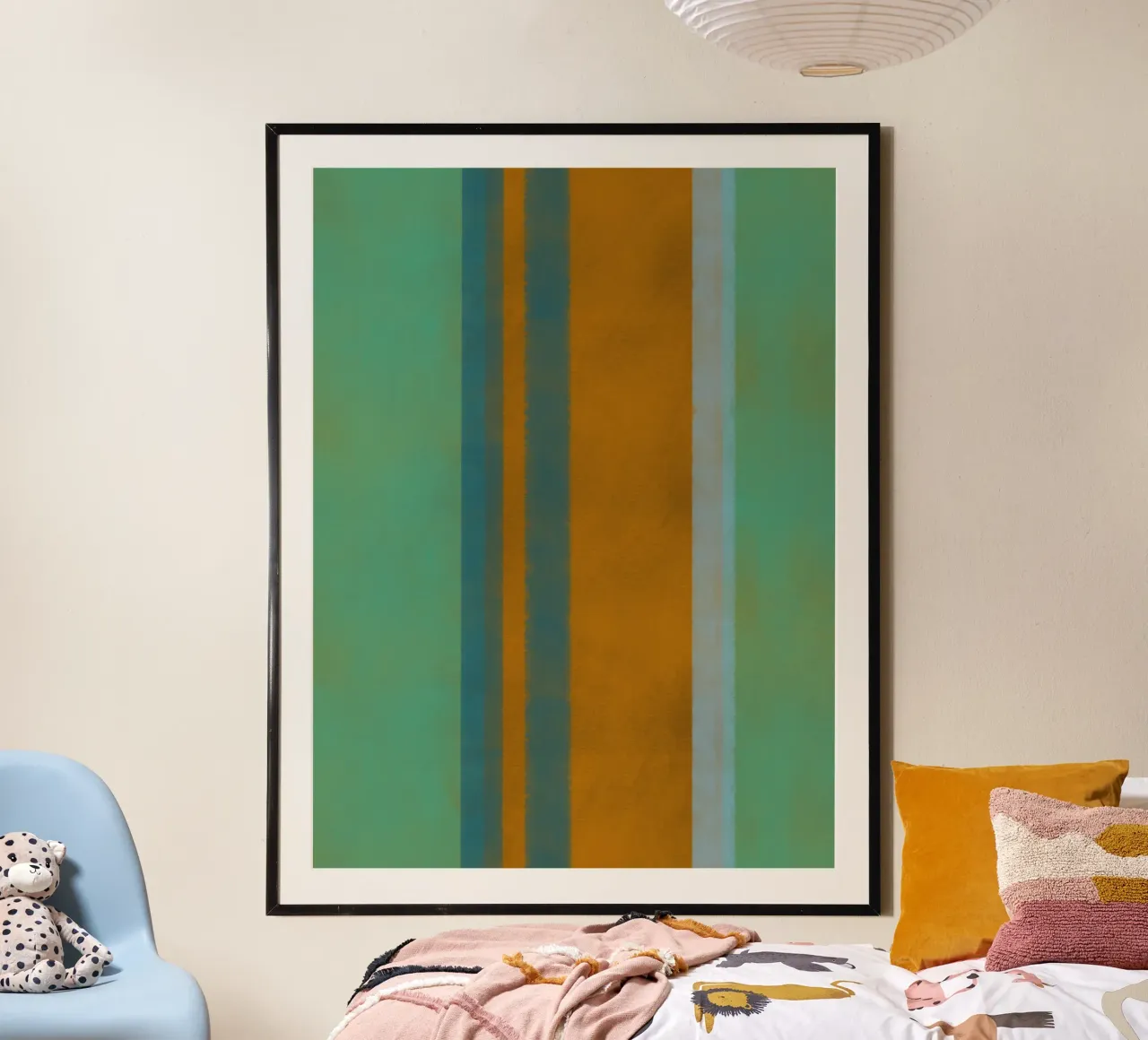 Colore verticale minimo 03 poster da Little Dean