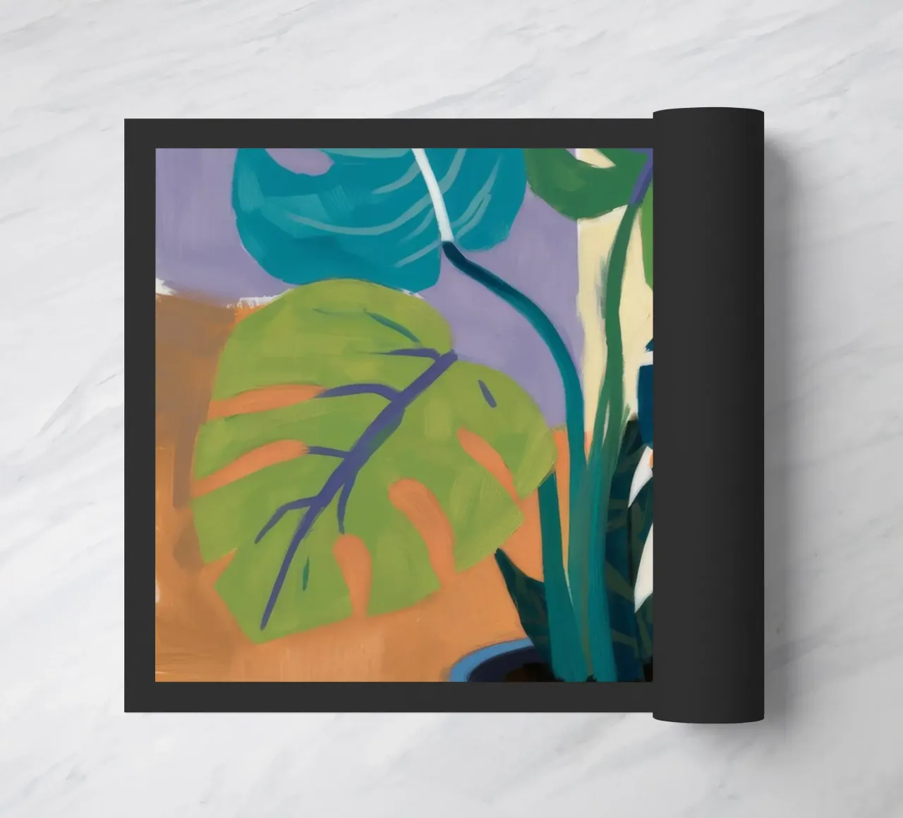 Monstera Color Block zerbino da Pan Denim