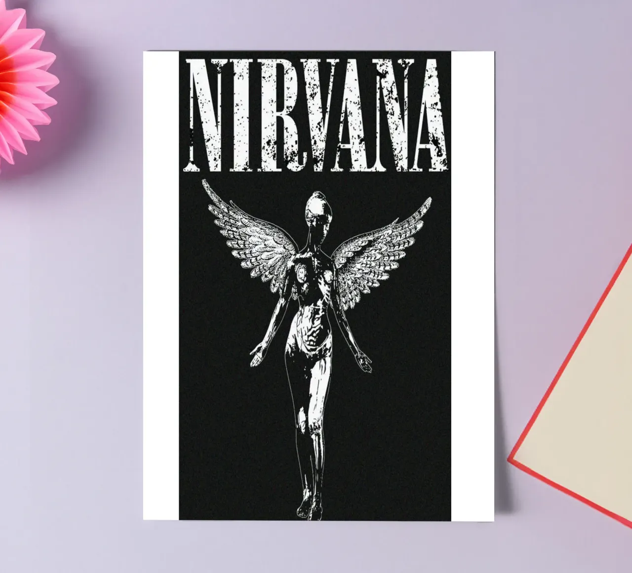 L'âme de Cobain dans le son planche autocollant de zugbl