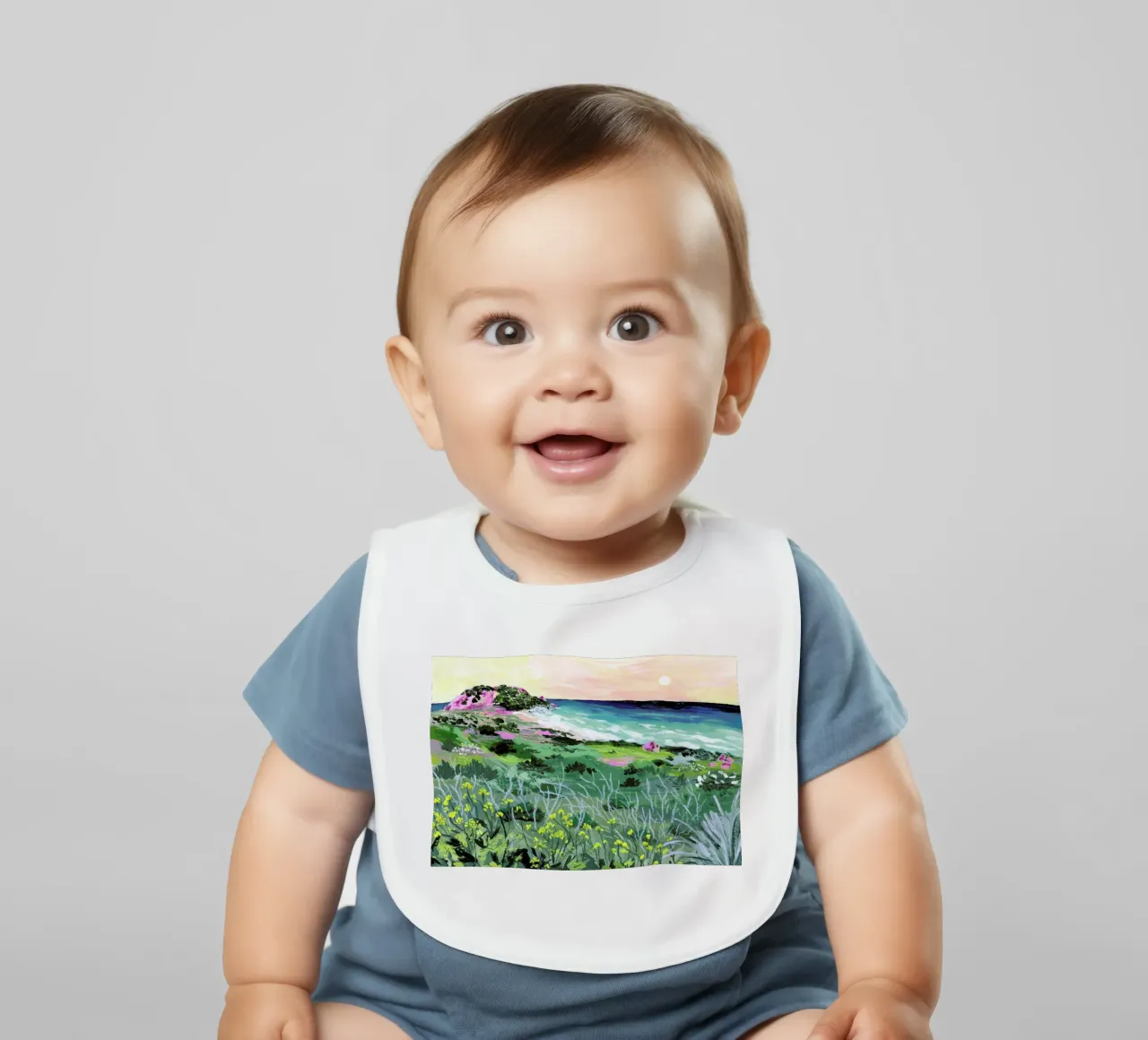 Sunset Rock bavaglino da Sarah Gesek