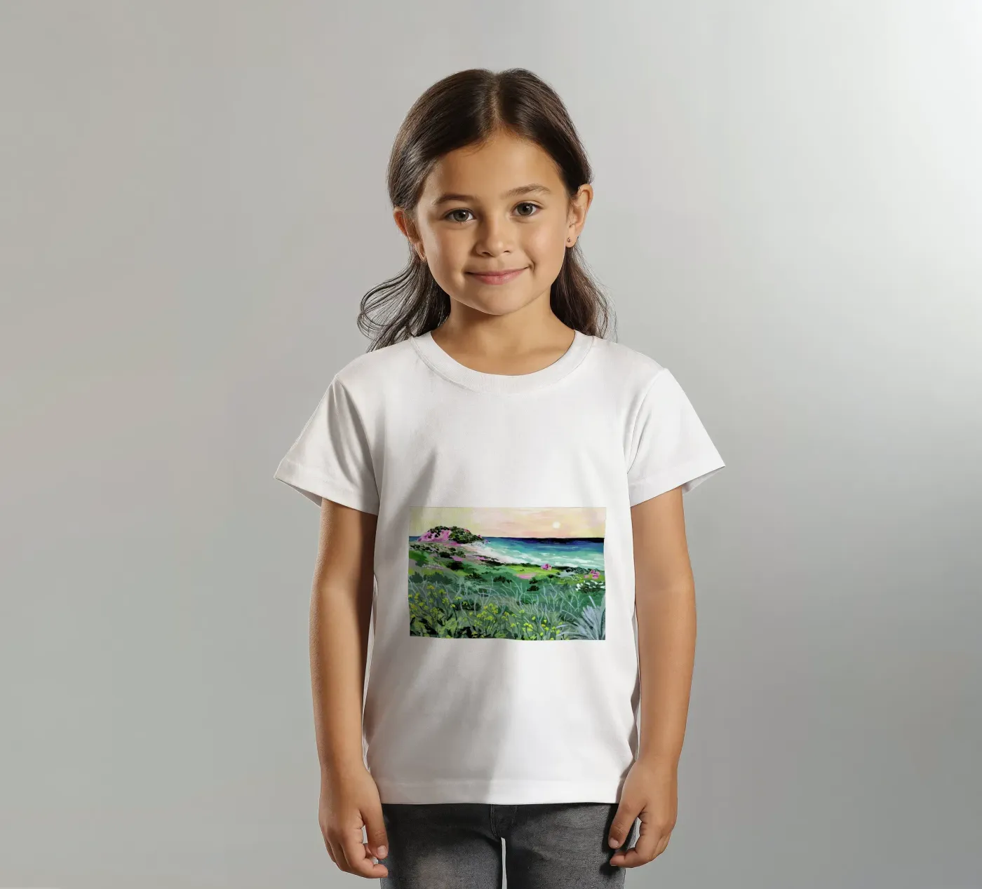 Sunset Rock t-shirt bambini da Sarah Gesek