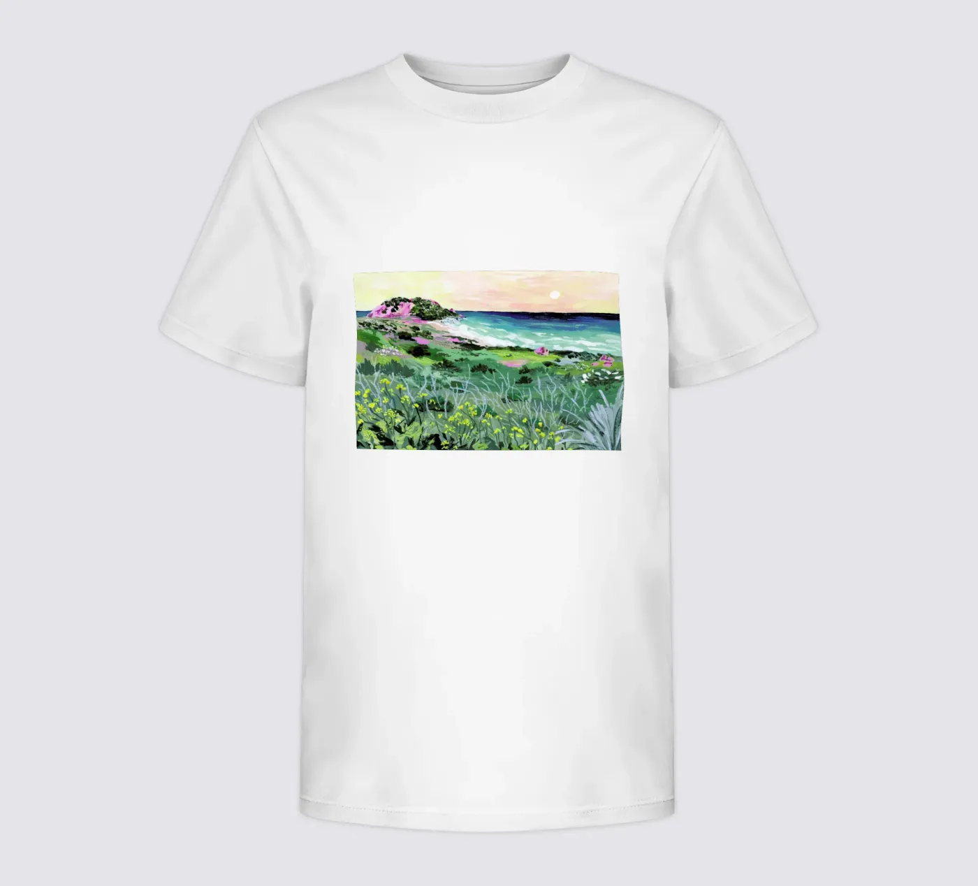 Sunset Rock t-shirt bambini da Sarah Gesek