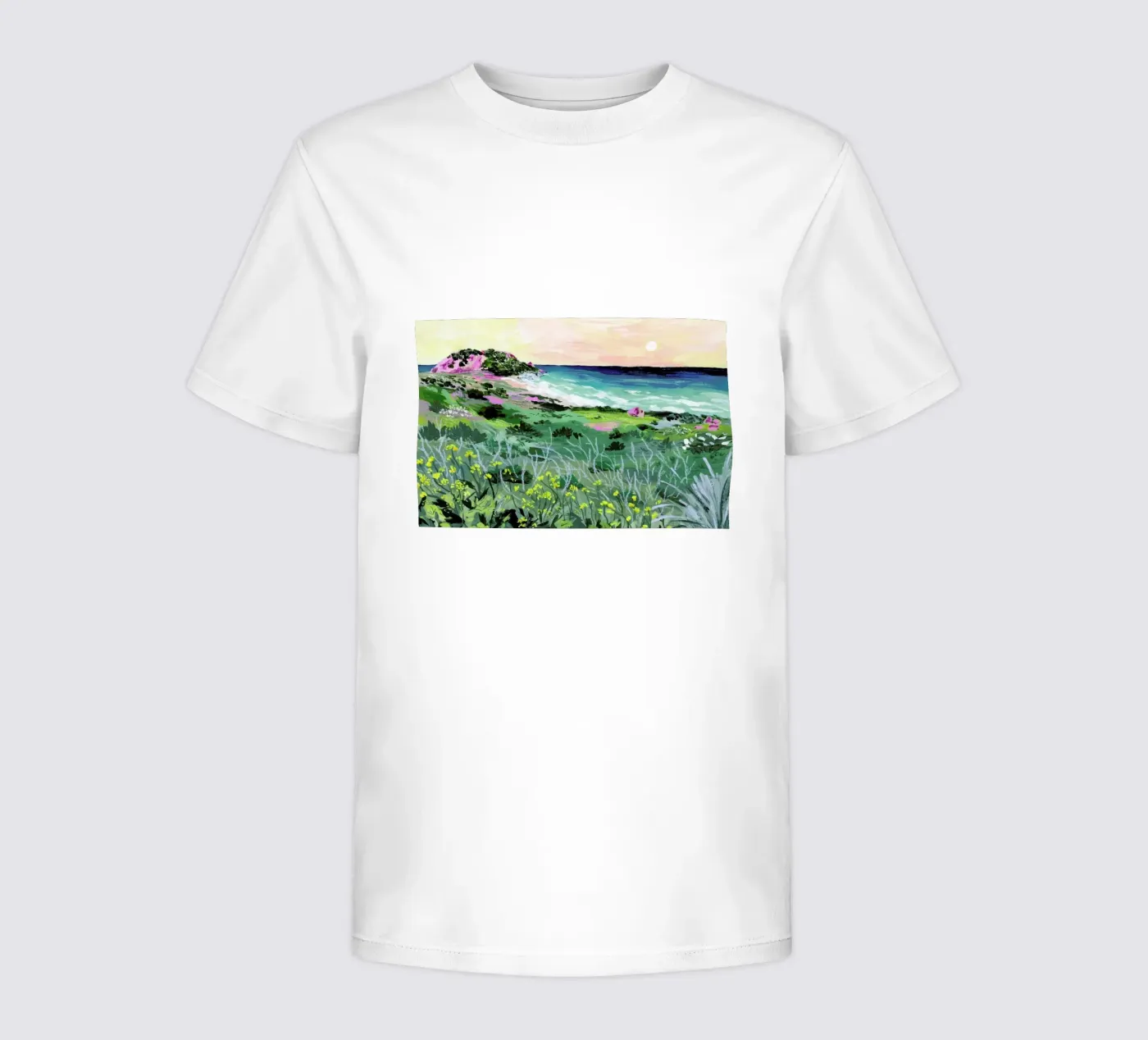 Sunset Rock t-shirt bambini da Sarah Gesek