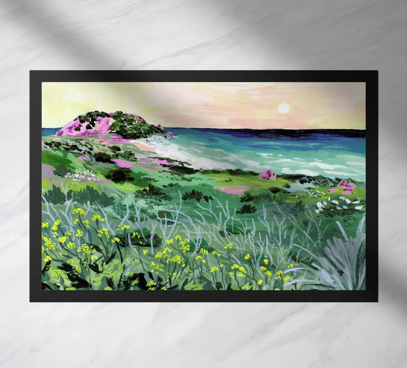 Sunset Rock deurmat van Sarah Gesek