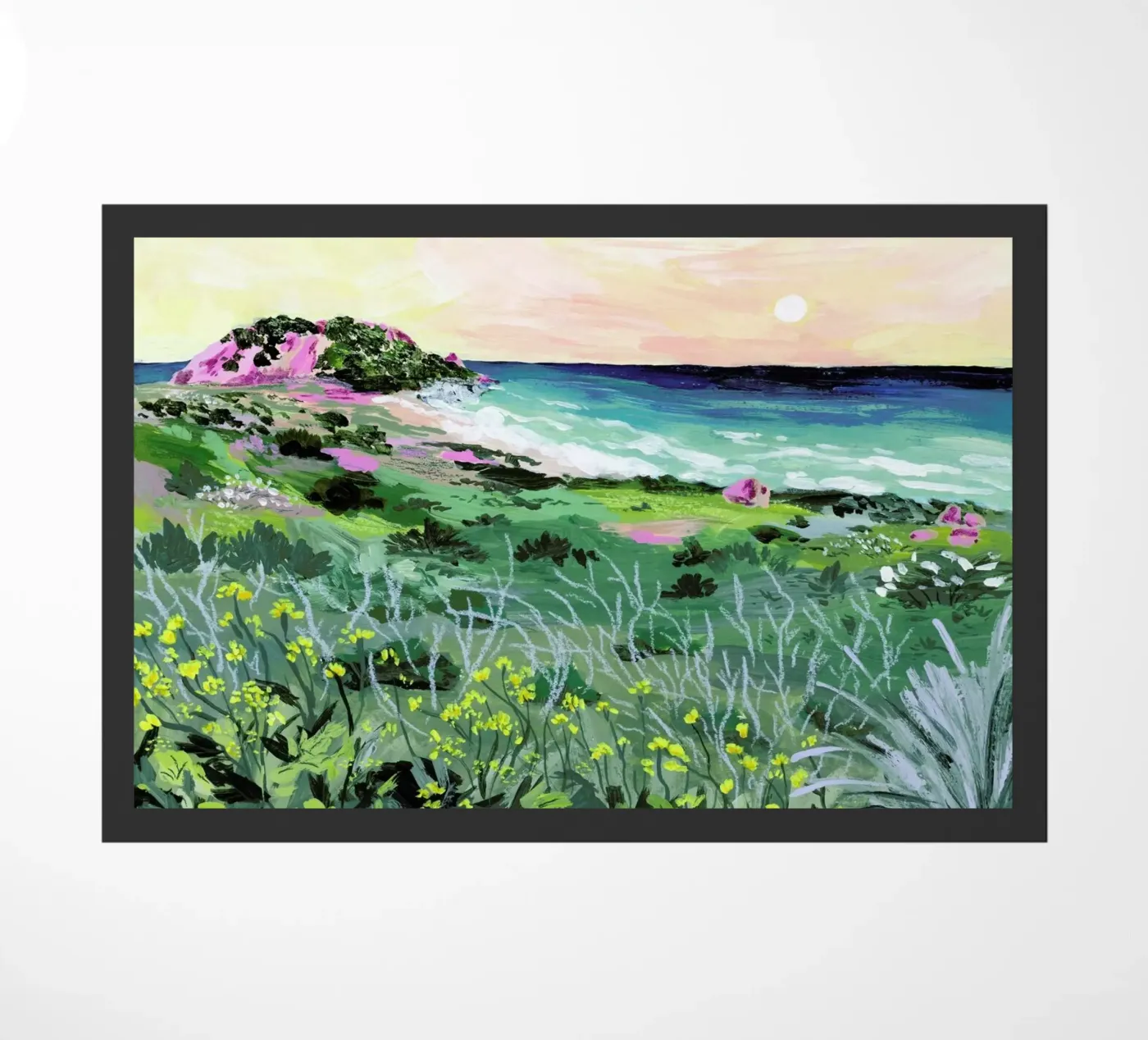Sunset Rock deurmat van Sarah Gesek