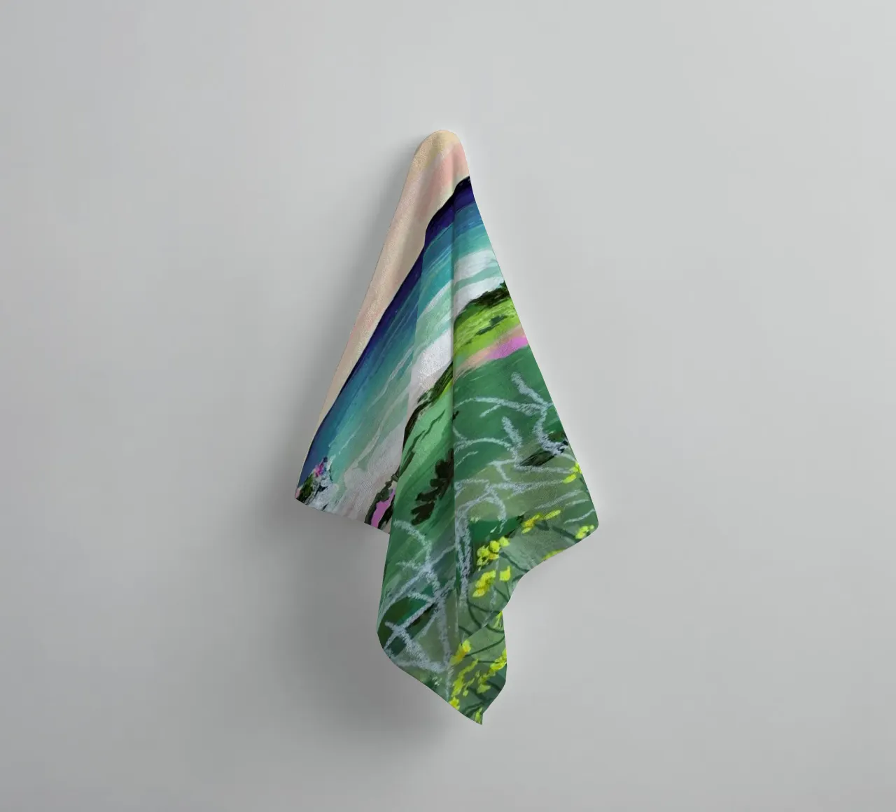 Sunset Rock towel by Sarah Gesek