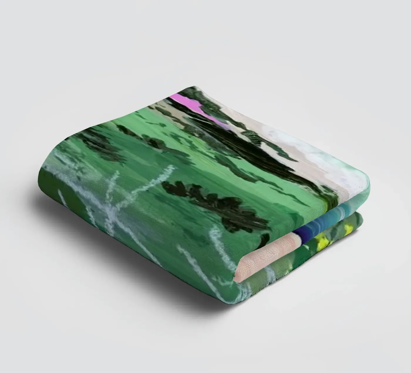 Sunset Rock towel by Sarah Gesek