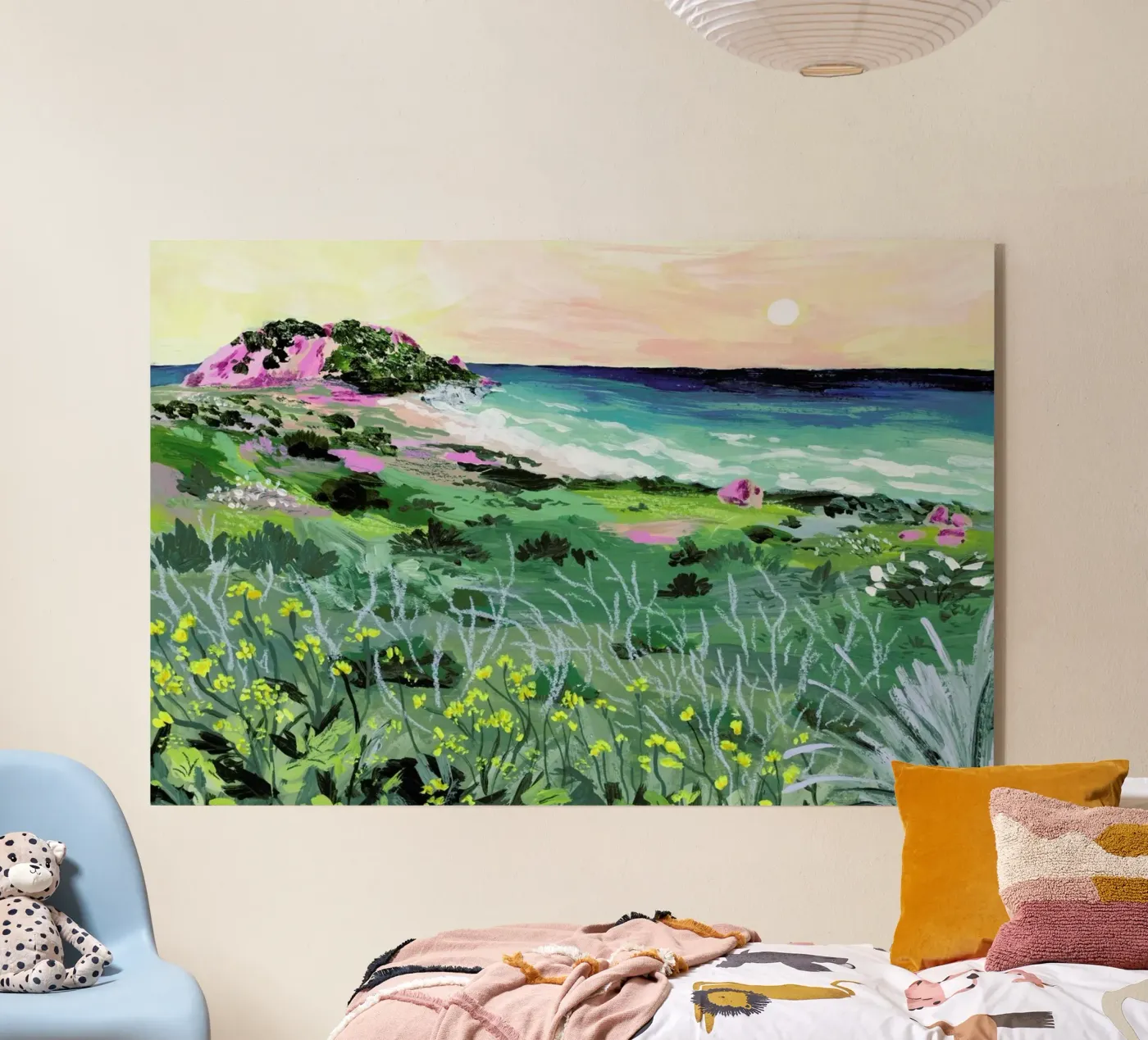 Sunset Rock Acryl-Glas von Sarah Gesek