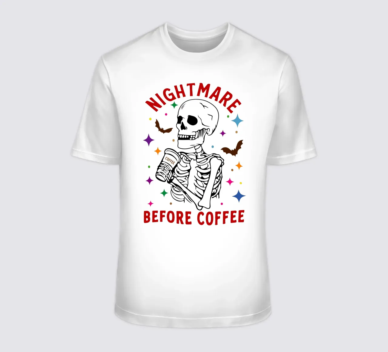 incubo prima del caffè t-shirt da ersanim