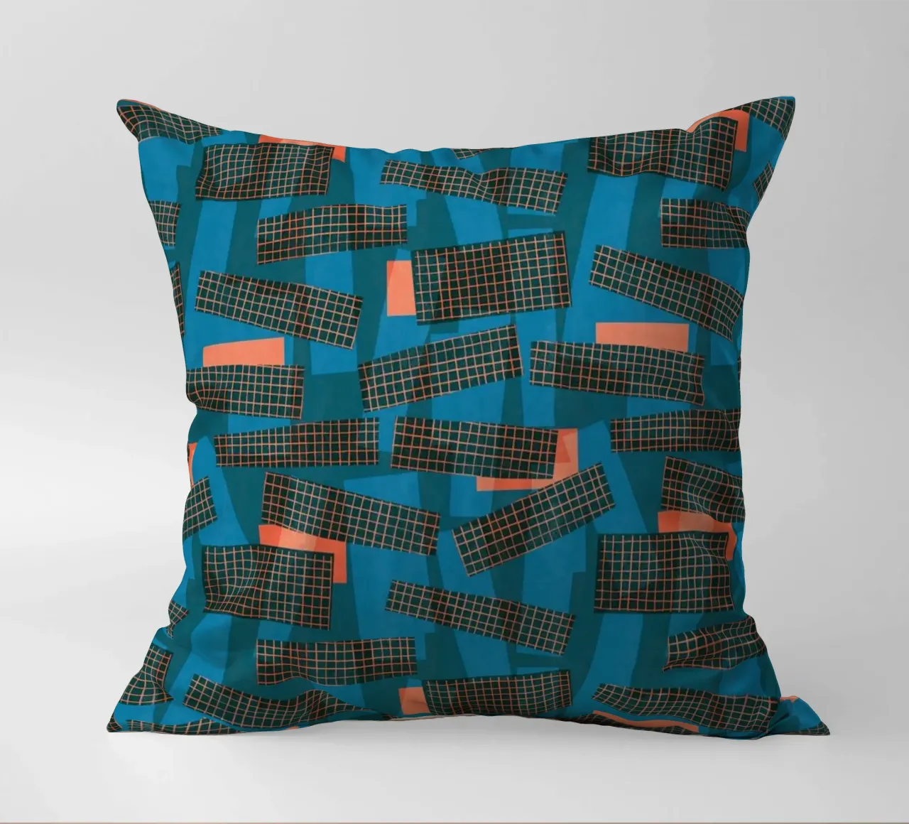 Cyano Pattern No 22 cuscino da treechild