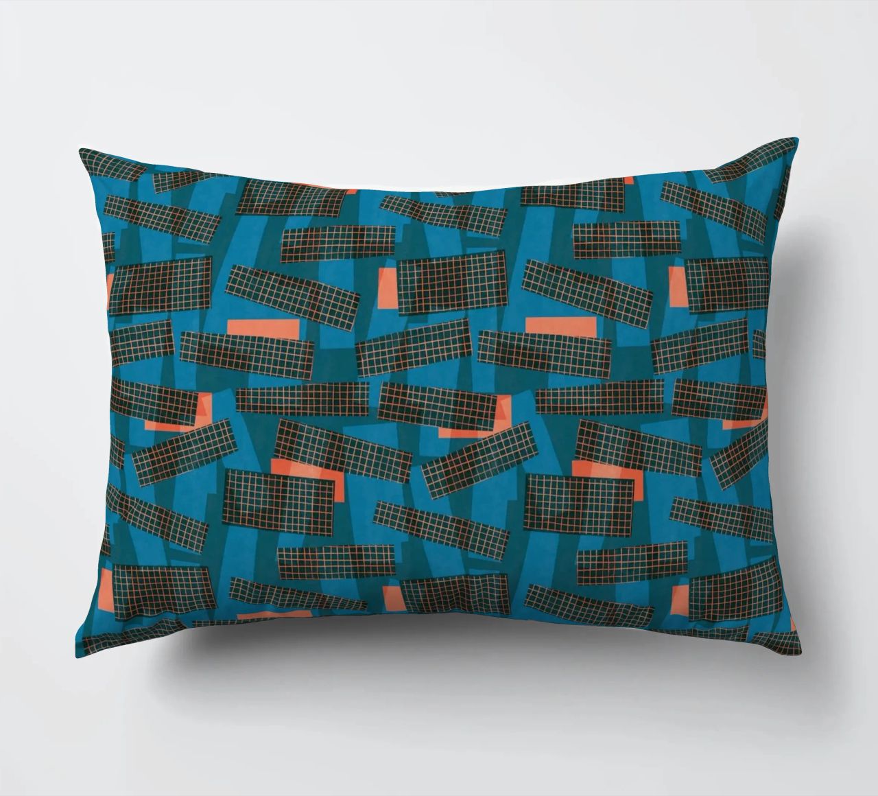 Cyano Pattern No 22 cuscino da treechild