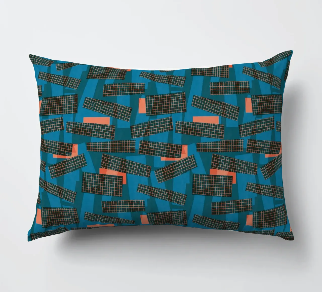 Cyano Pattern No 22 cuscino da treechild